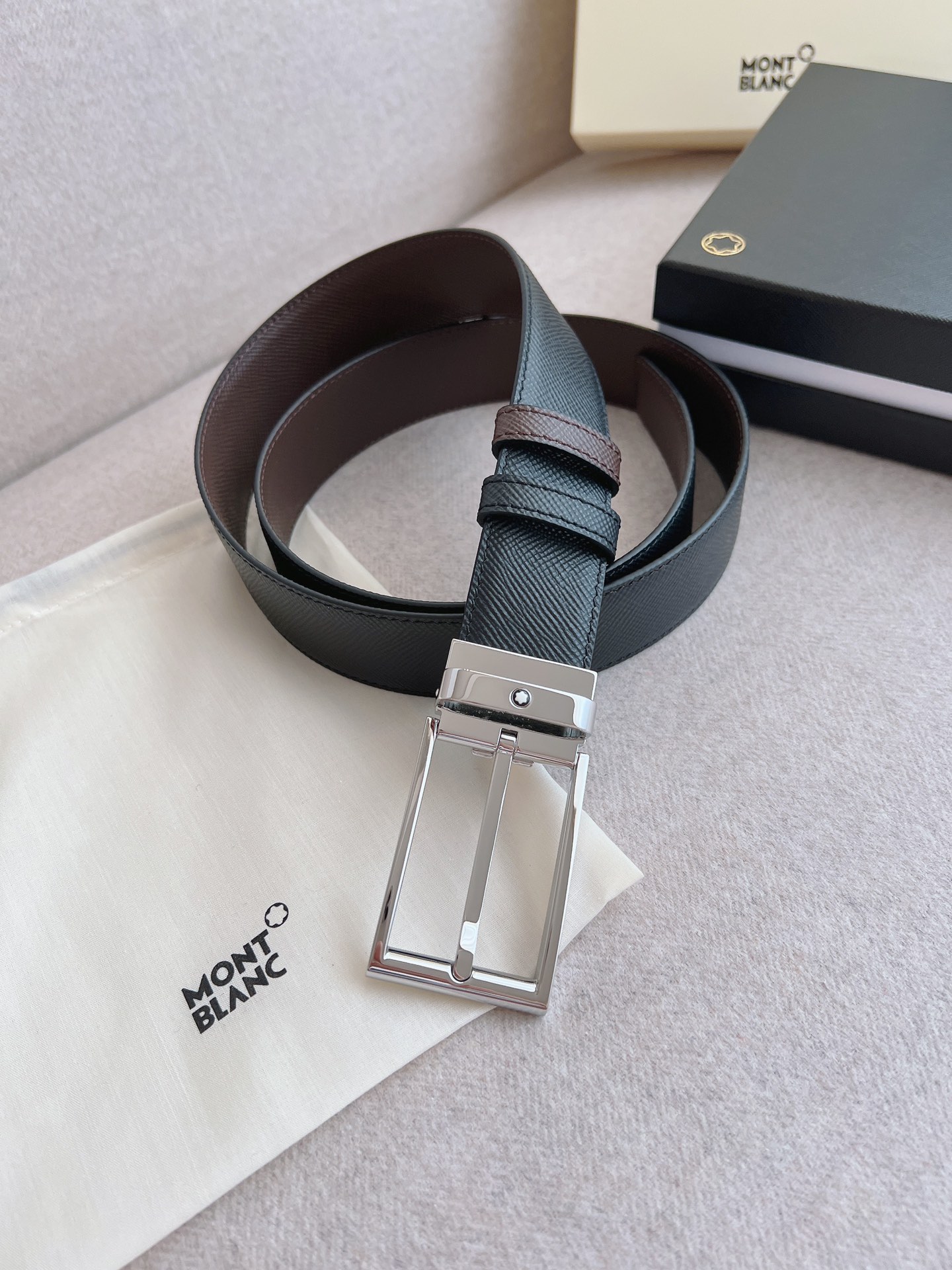 Montblanc Leather Belt 35mm