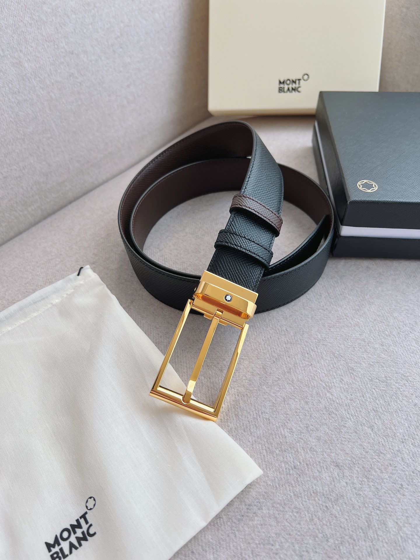 Montblanc Leather Belt 35mm