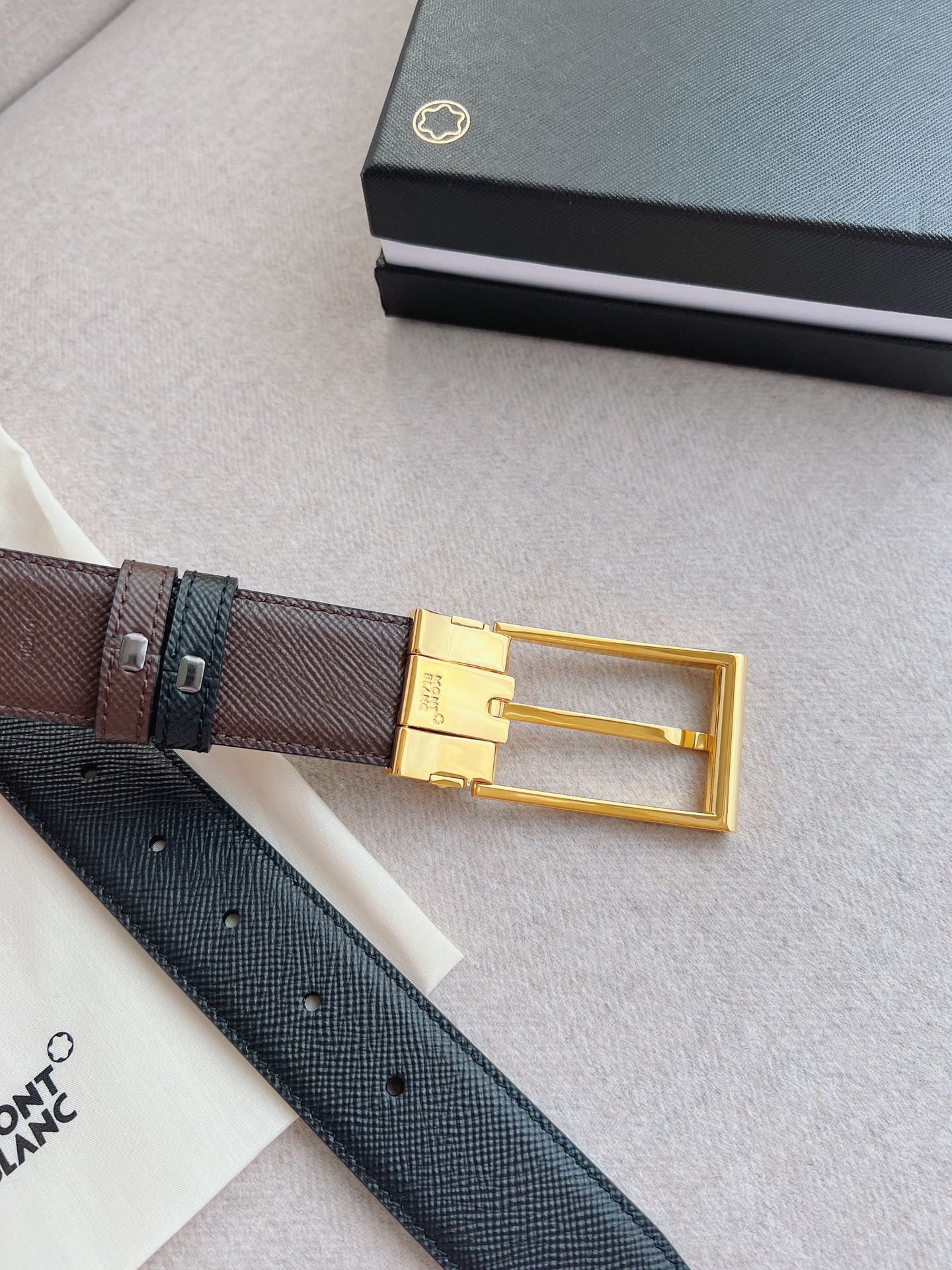 Montblanc Leather Belt 35mm