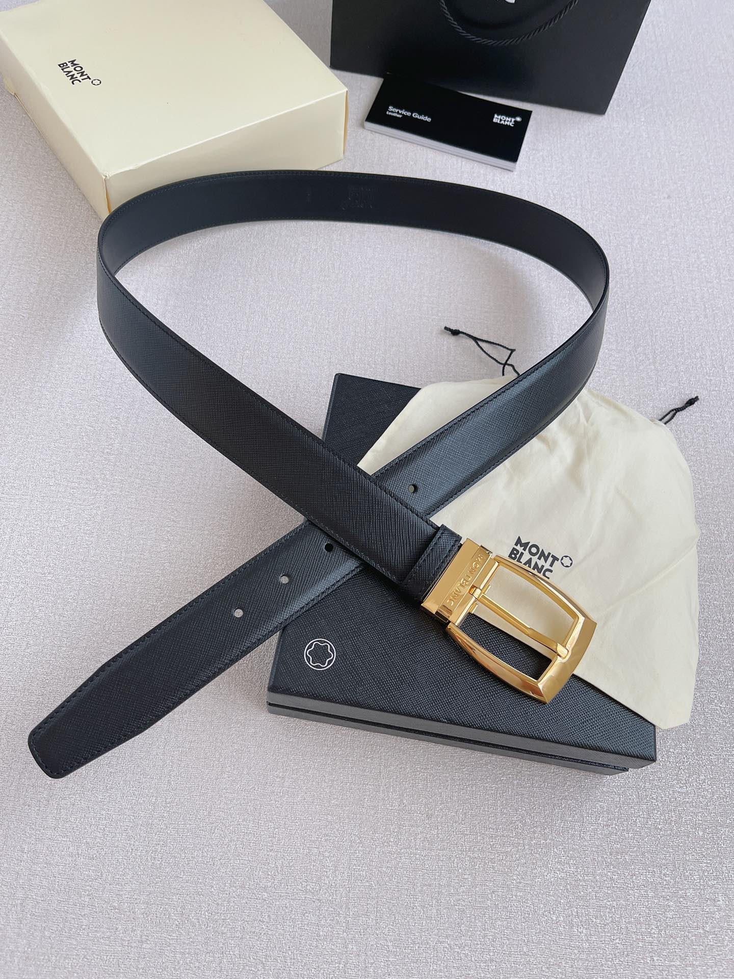 Montblanc Leather Belt 35mm