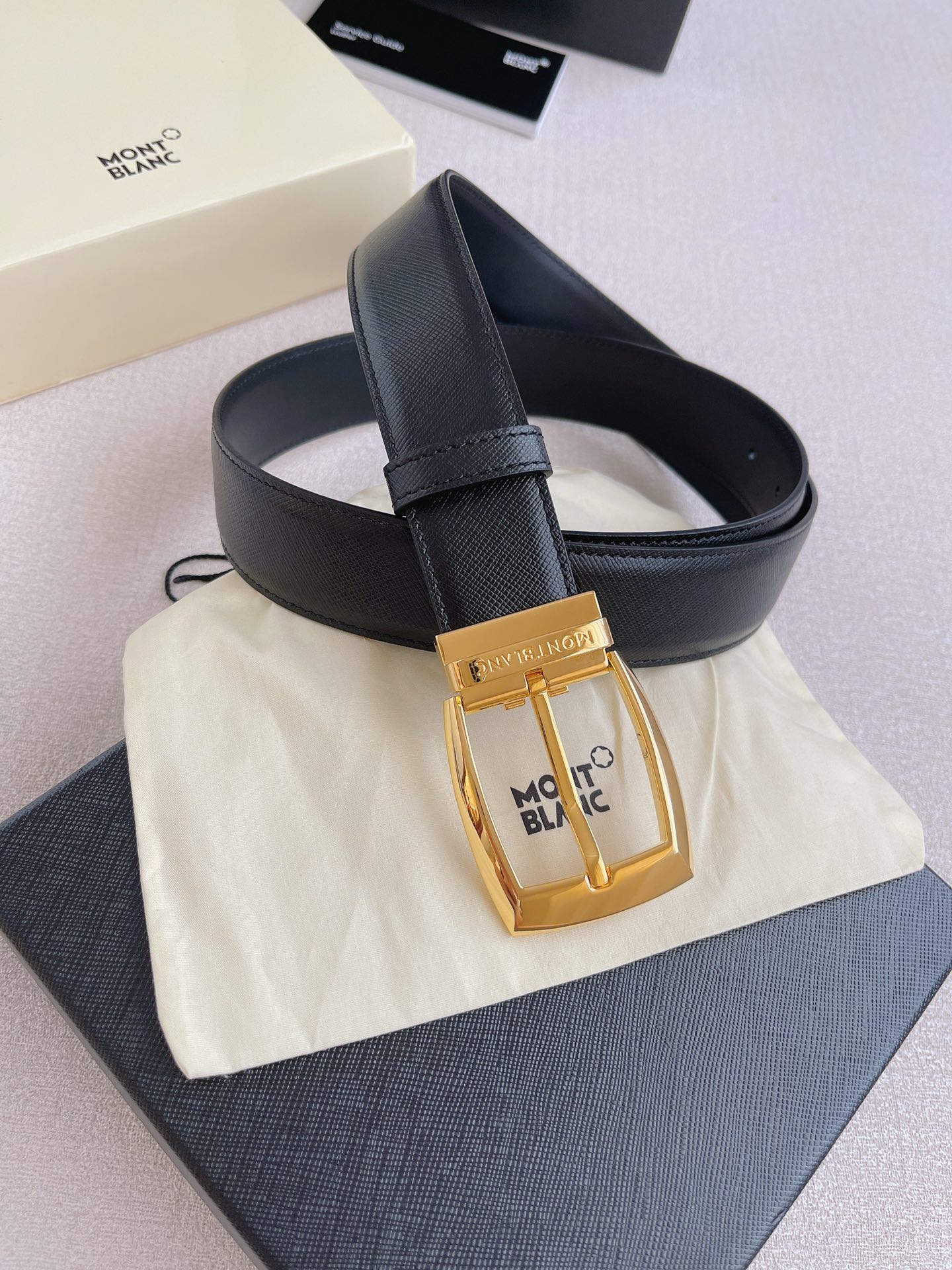 Montblanc Leather Belt 35mm