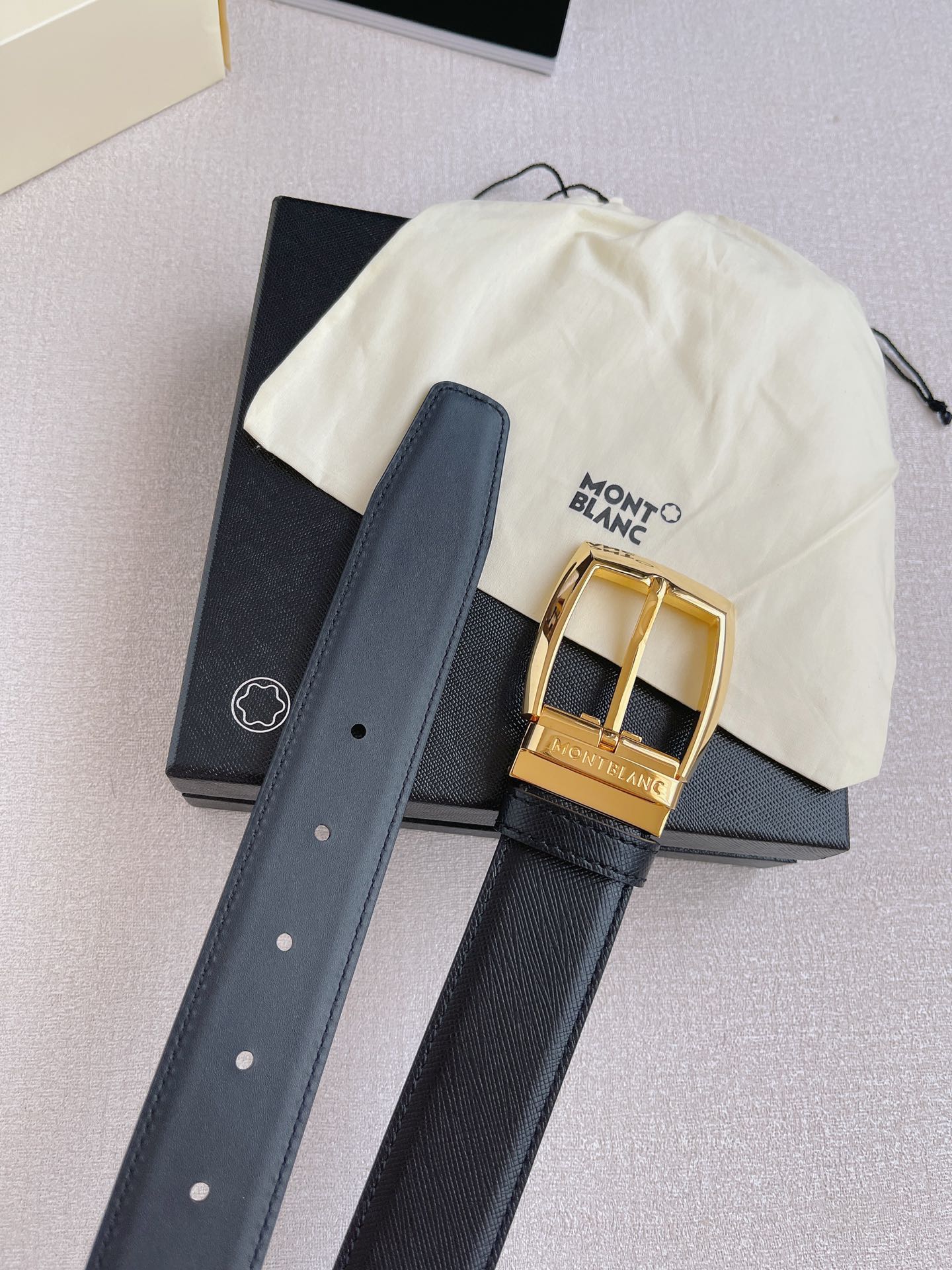 Montblanc Leather Belt 35mm