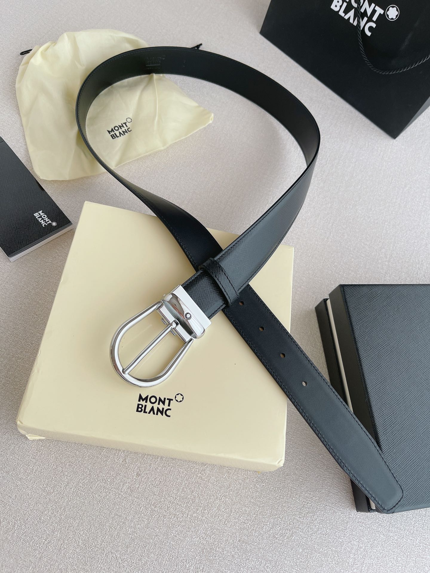 Montblanc Leather Belt 35mm