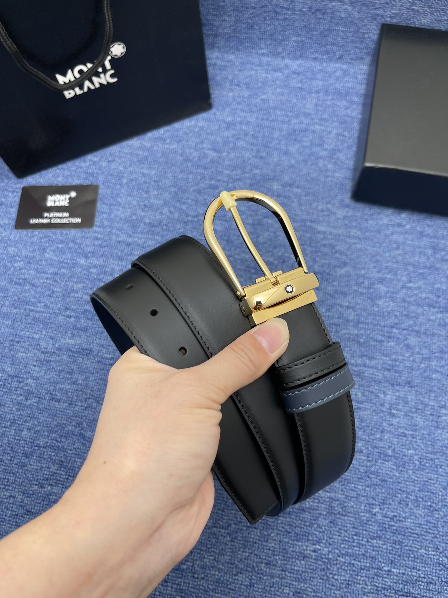 Montblanc Basic Belt Cow Leather S-m