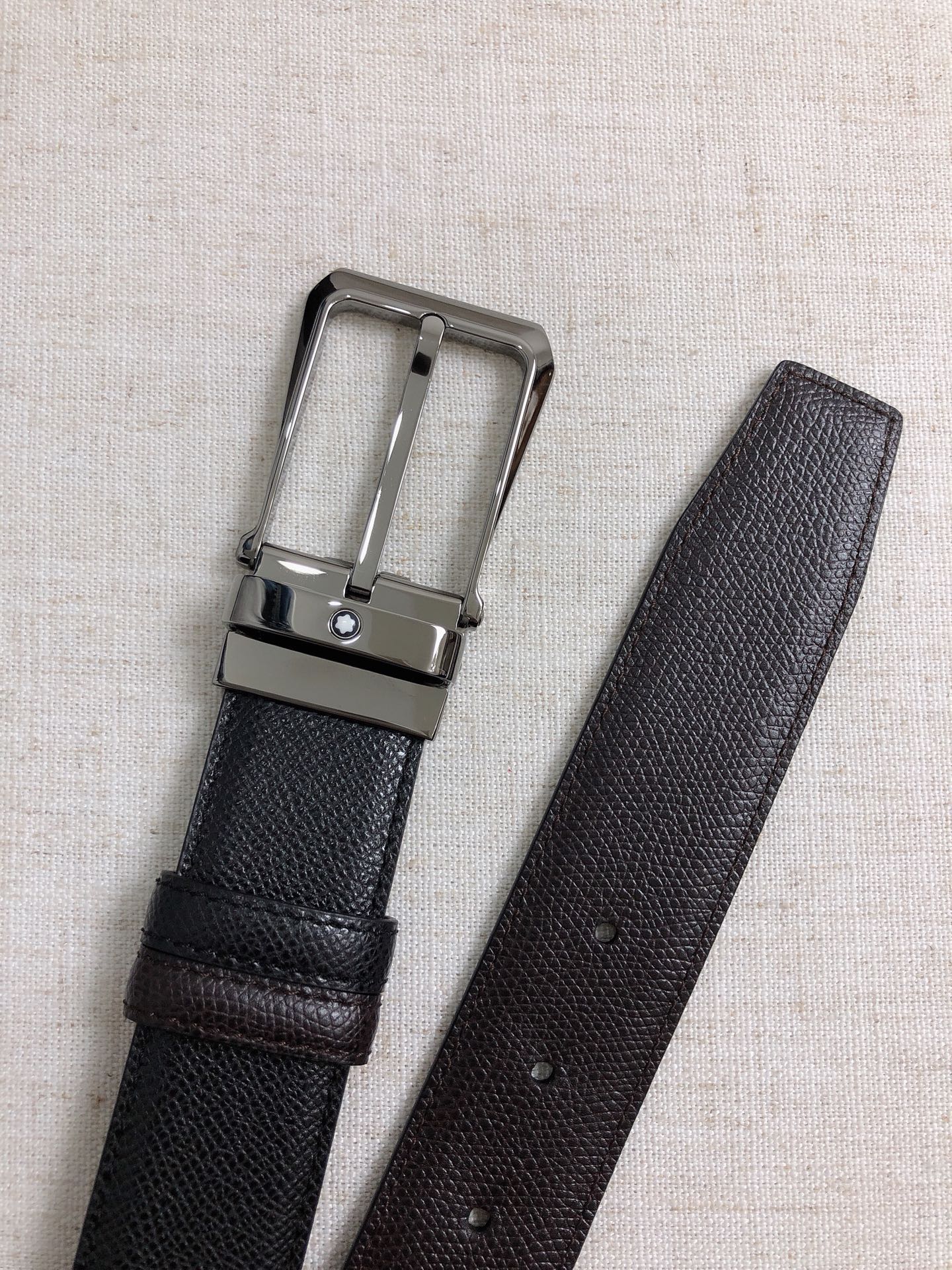 Montblanc Basic Belt Cow Leather Black M