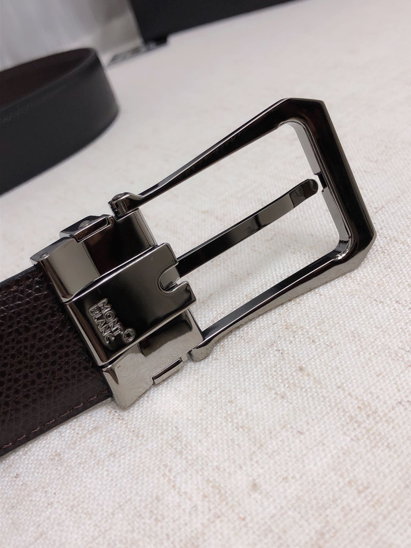Montblanc Basic Belt Cow Leather Black M