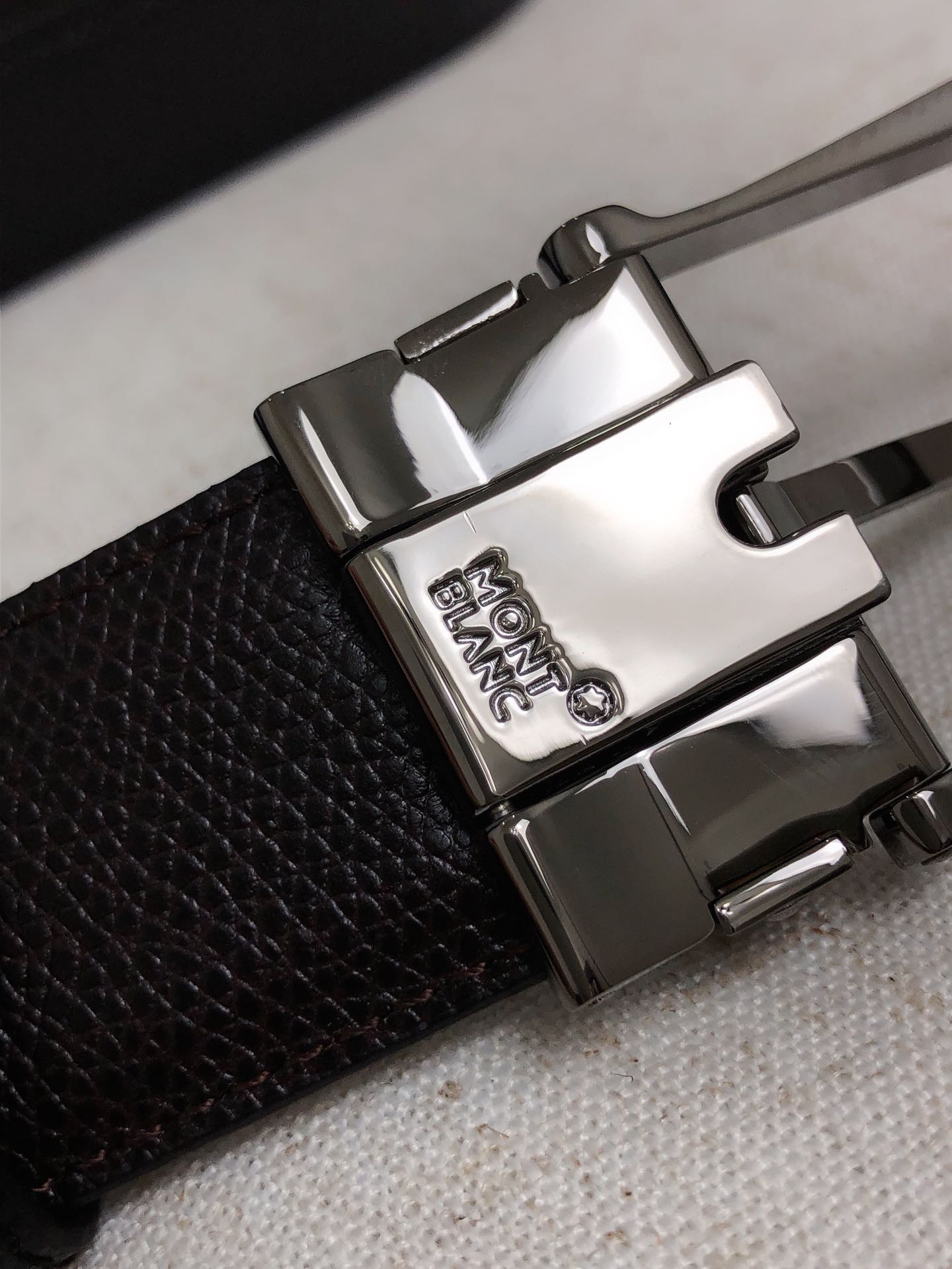 Montblanc Basic Belt Cow Leather Black M