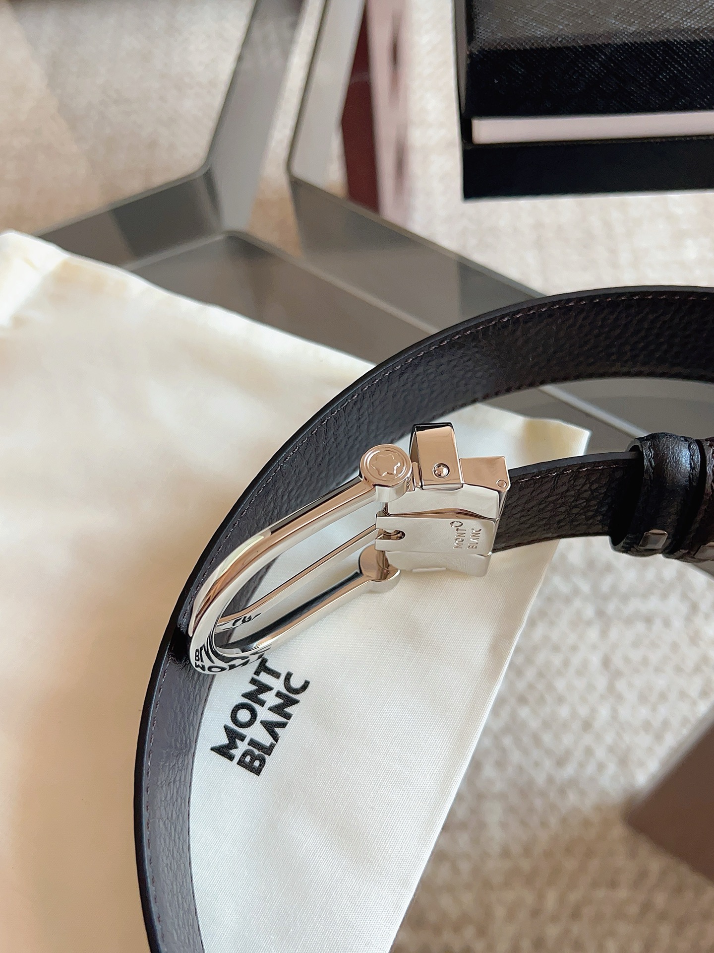 Montblanc Leather Belt 35mm