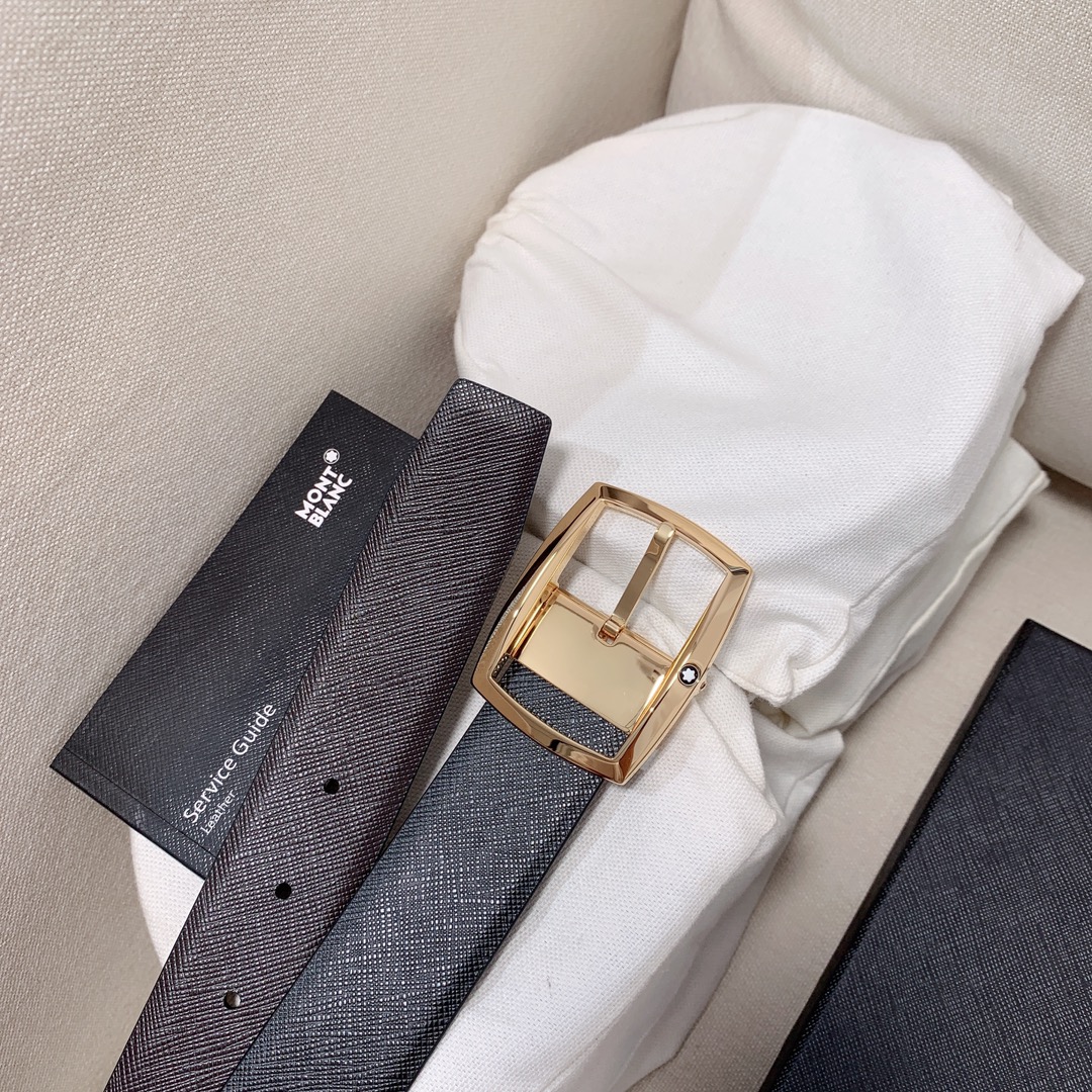 Montblanc Male Leather Belt M