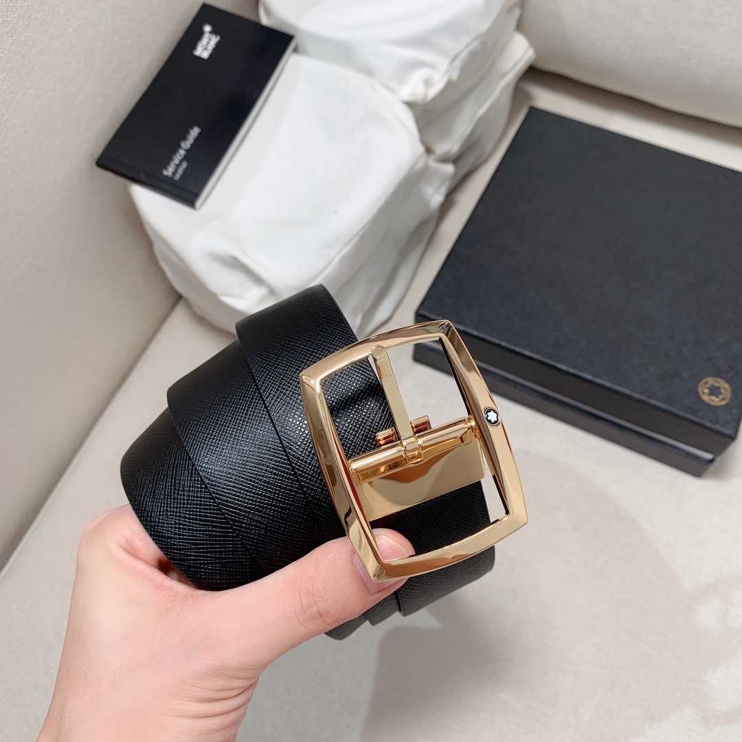 Montblanc Male Leather Belt M