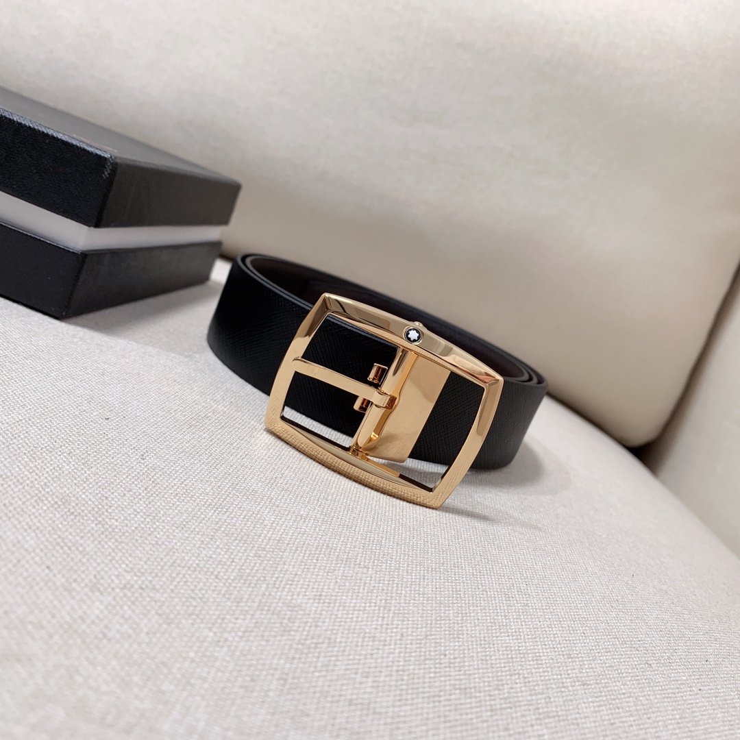 Montblanc Male Leather Belt M