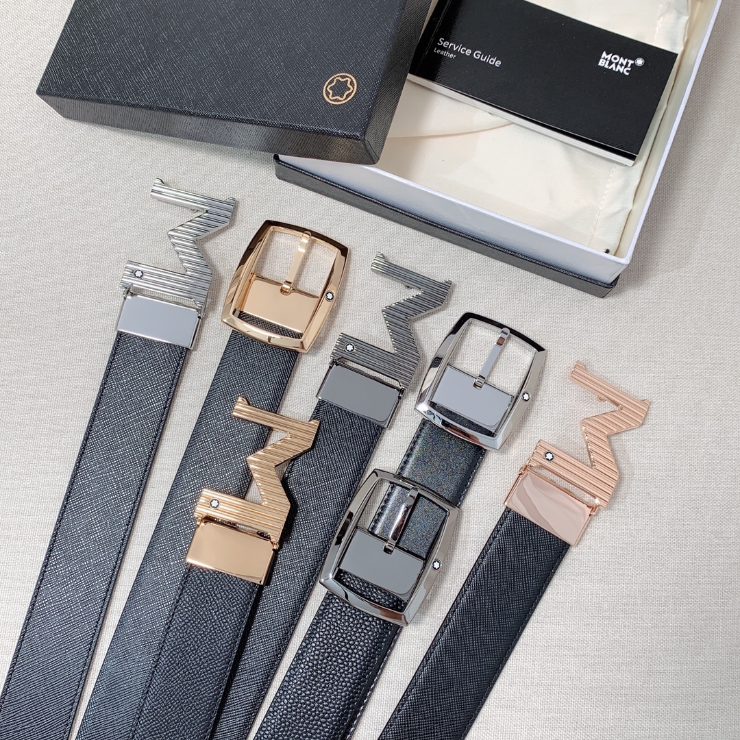 Montblanc Male Leather Belt M