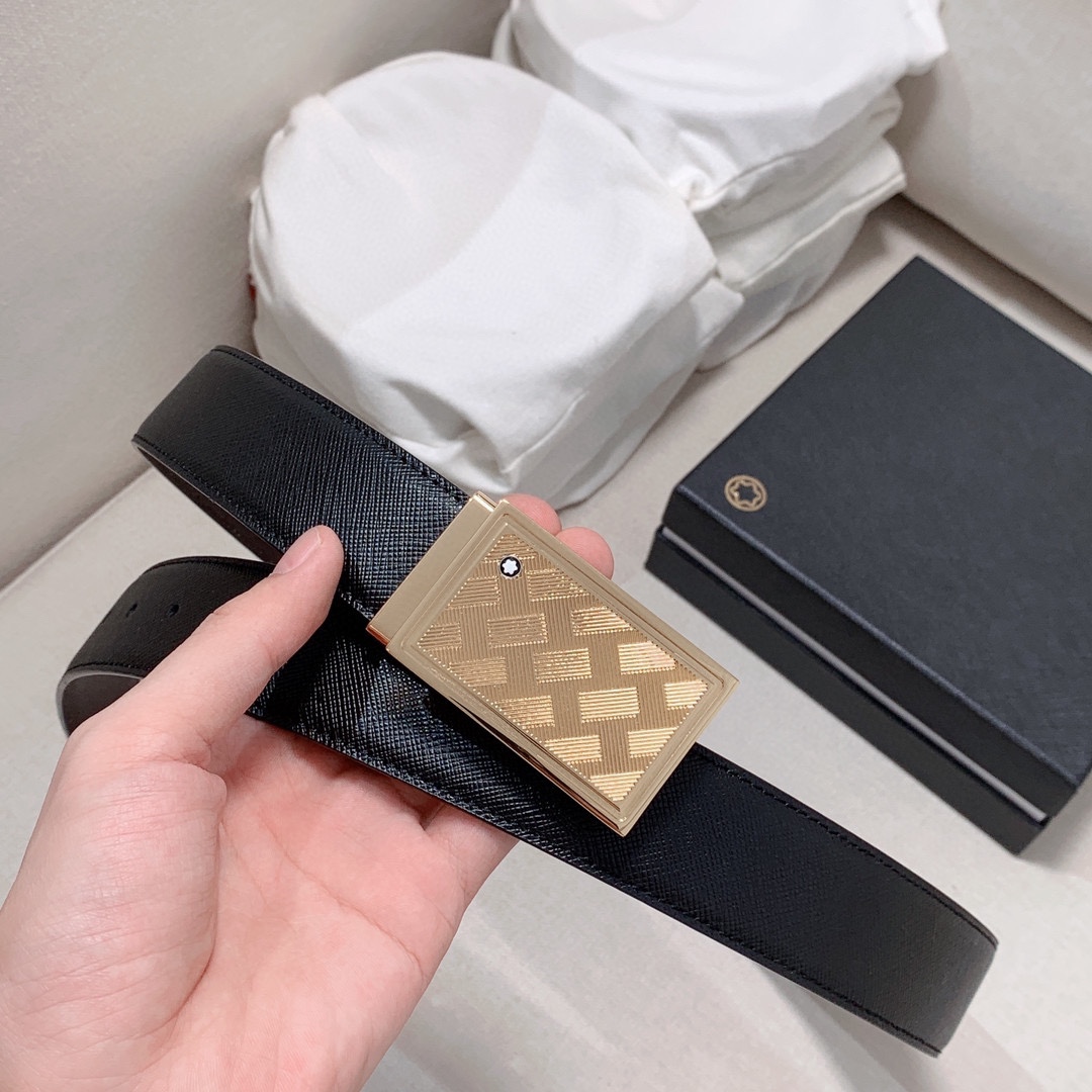 Montblanc Male Leather Belt M