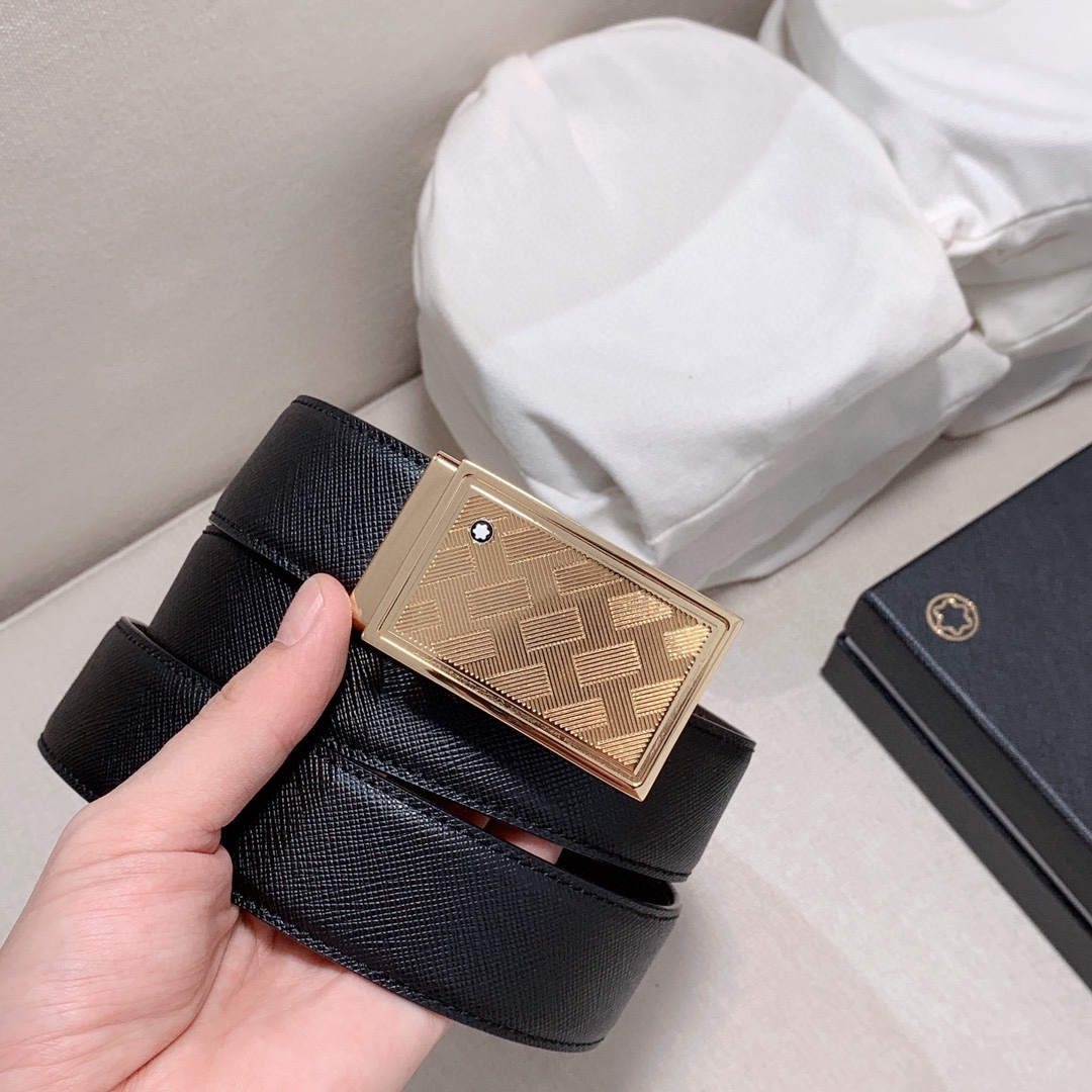 Montblanc Male Leather Belt M