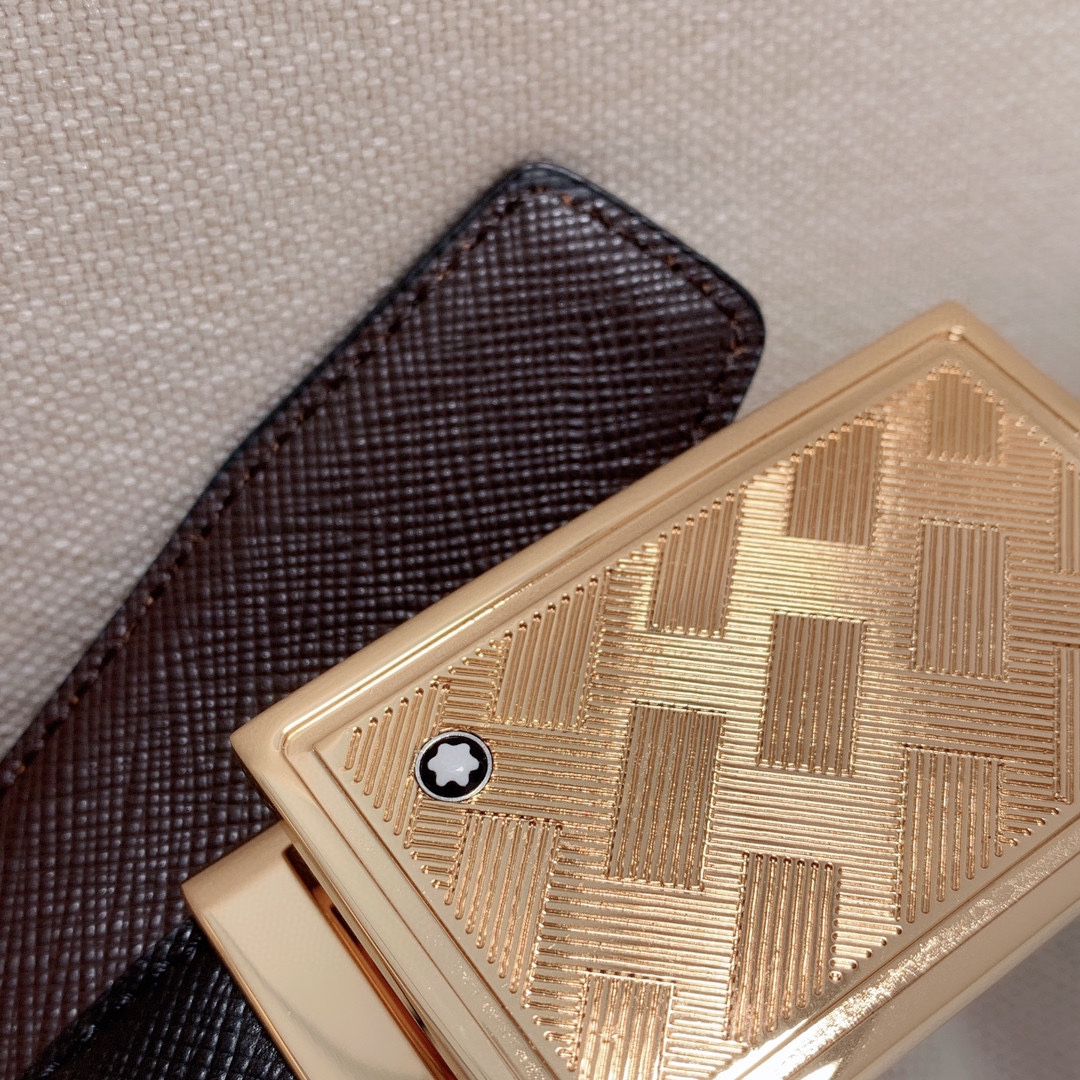 Montblanc Male Leather Belt M