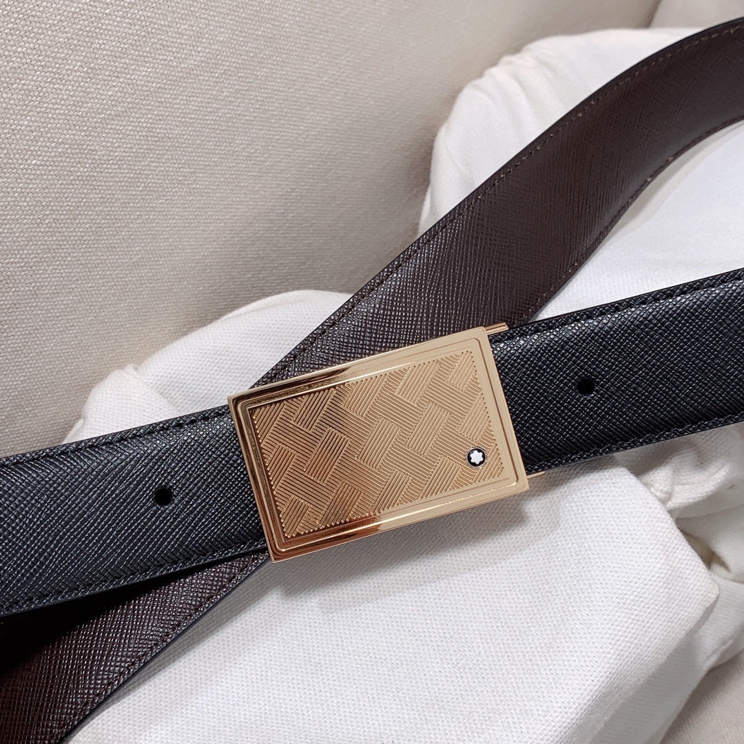 Montblanc Male Leather Belt M