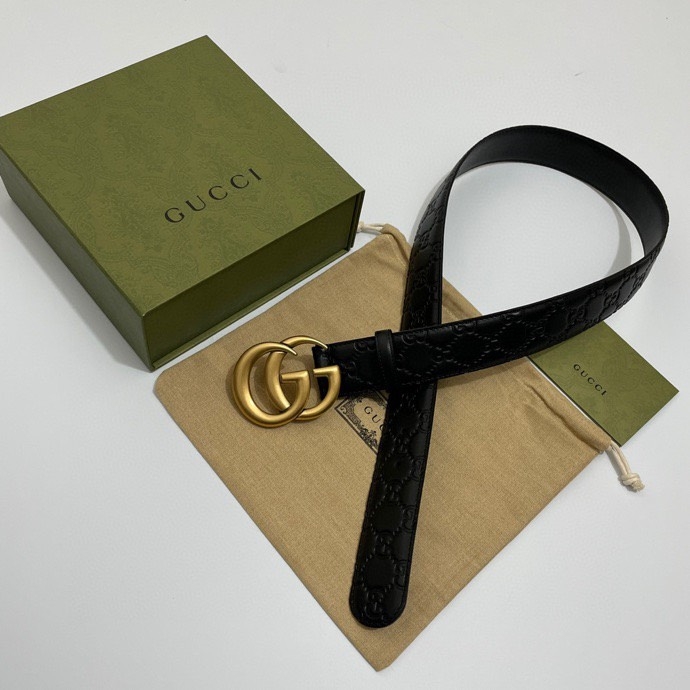 Gucci Basic Belt Cow Leather S