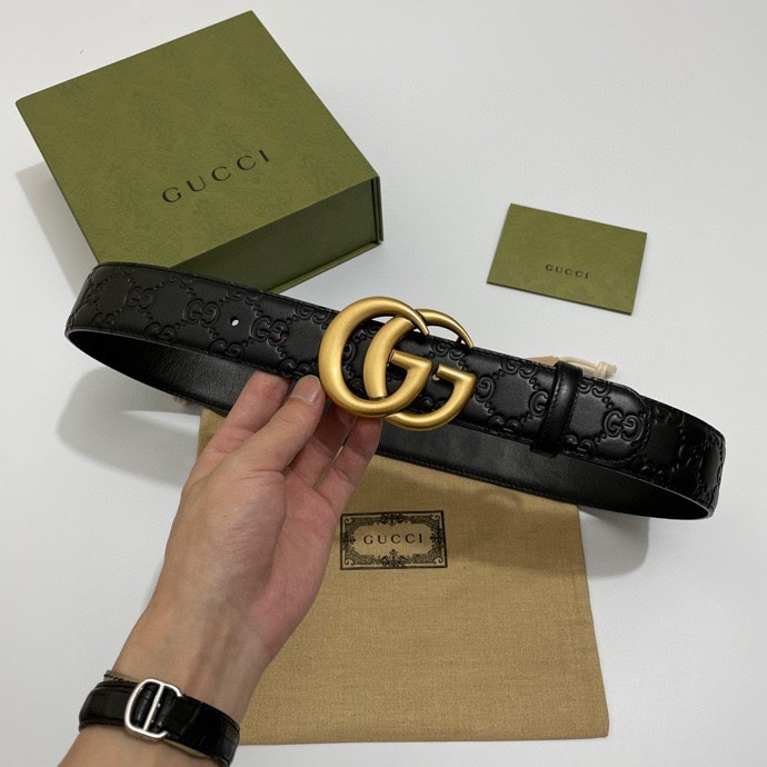 Gucci Basic Belt Cow Leather S
