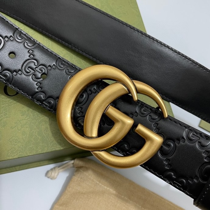 Gucci Basic Belt Cow Leather S