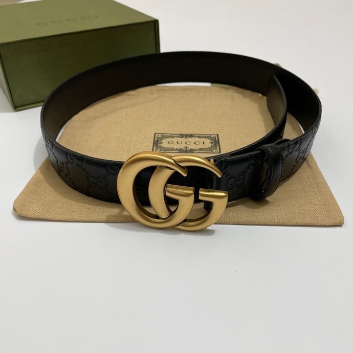 Gucci Basic Belt Cow Leather S