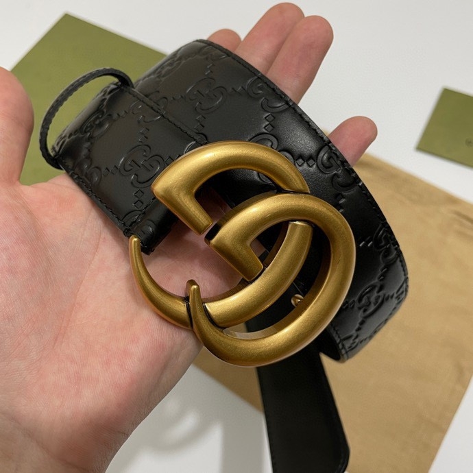 Gucci Basic Belt Cow Leather S