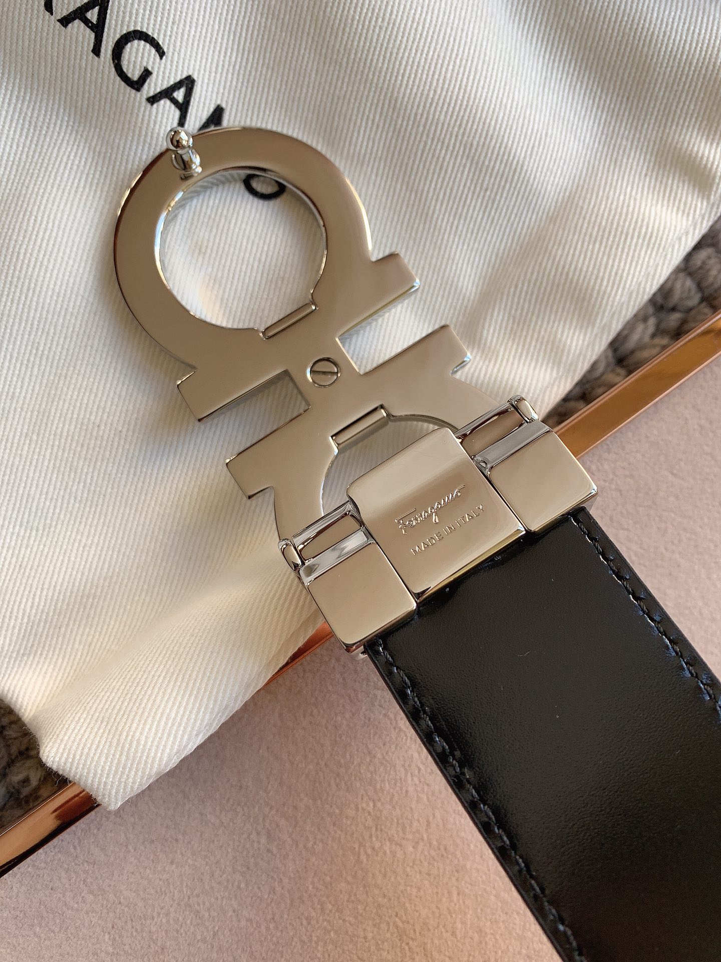 Salvatore Ferragamo Leather Belt