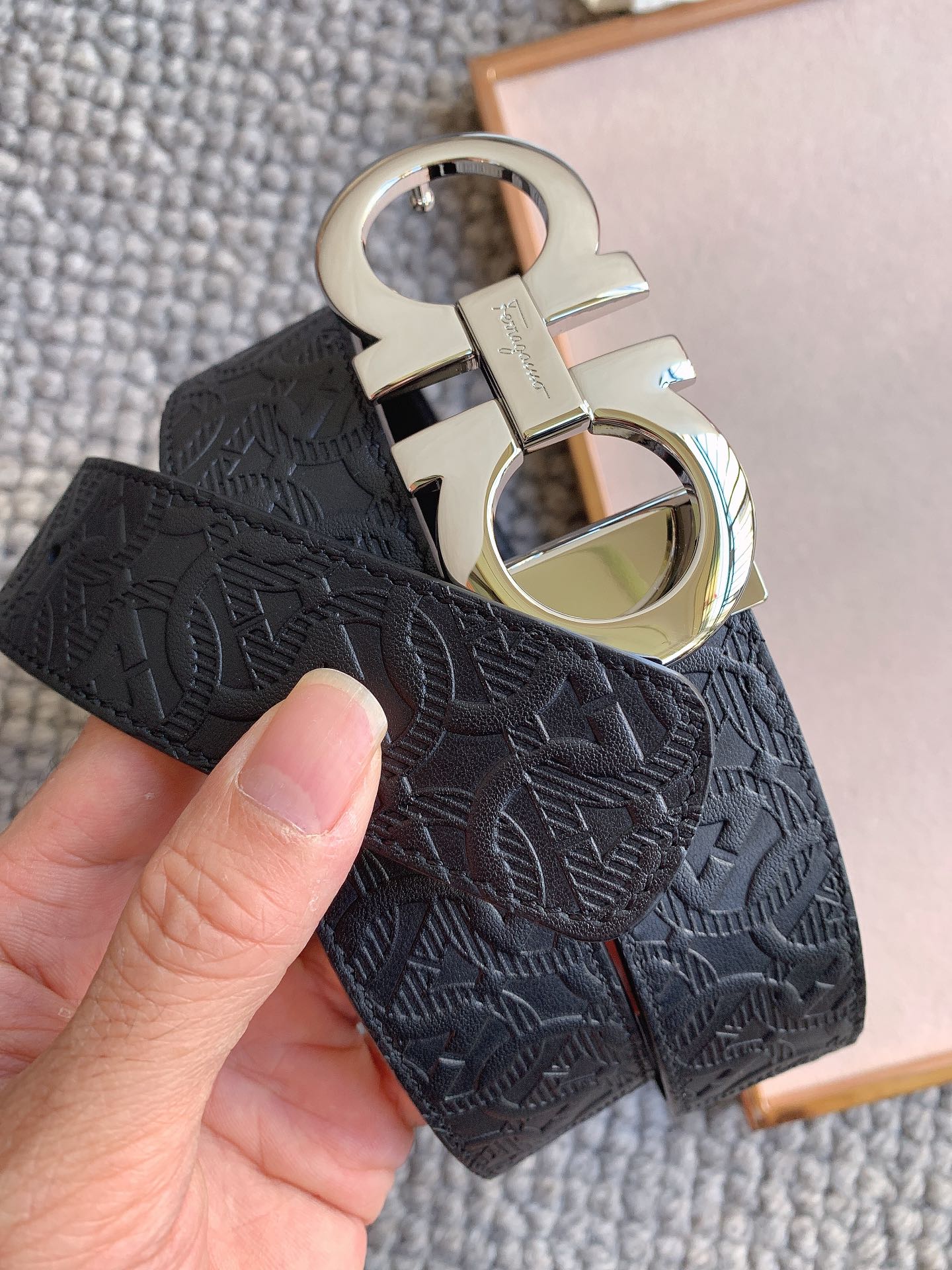 Salvatore Ferragamo Leather Belt