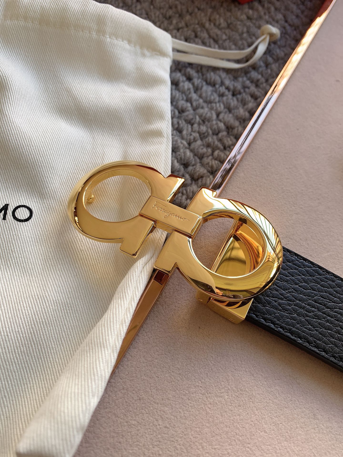 Salvatore Ferragamo Leather Belt