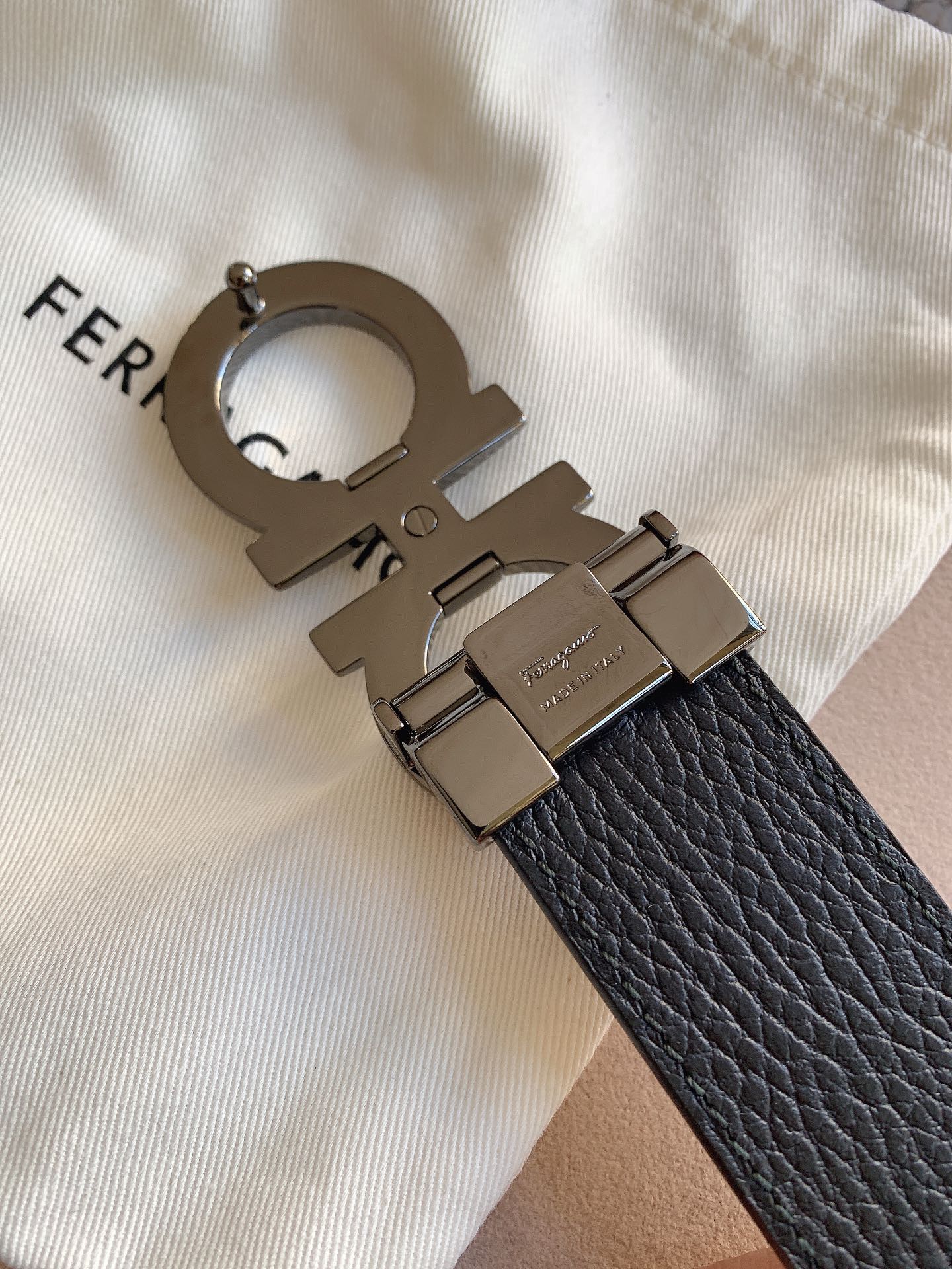 Salvatore Ferragamo Leather Belt