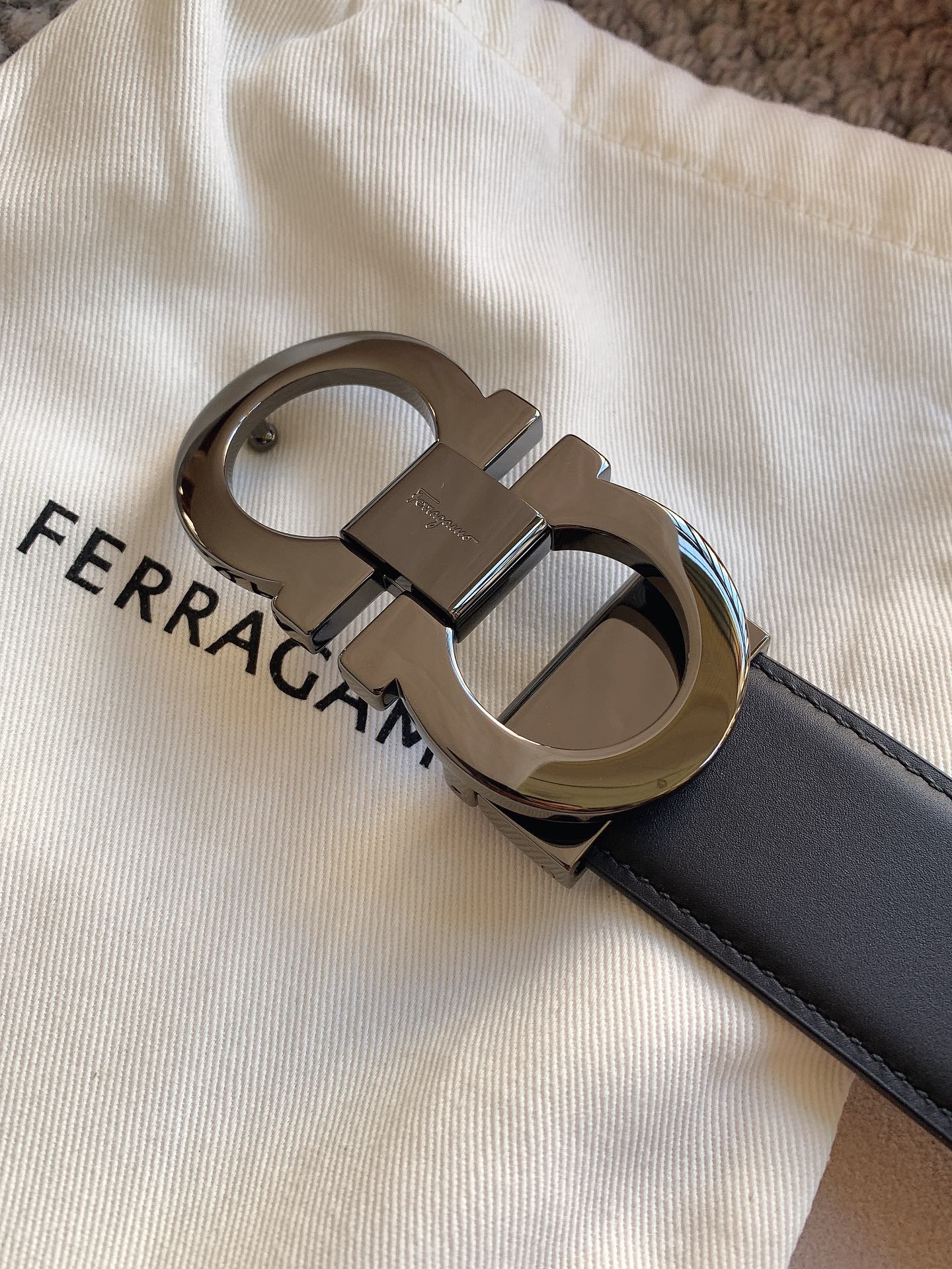 Salvatore Ferragamo Leather Belt