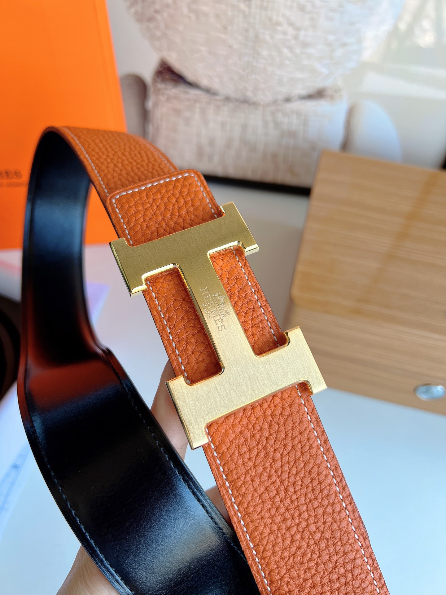 Hermès Basic Belt 38mm