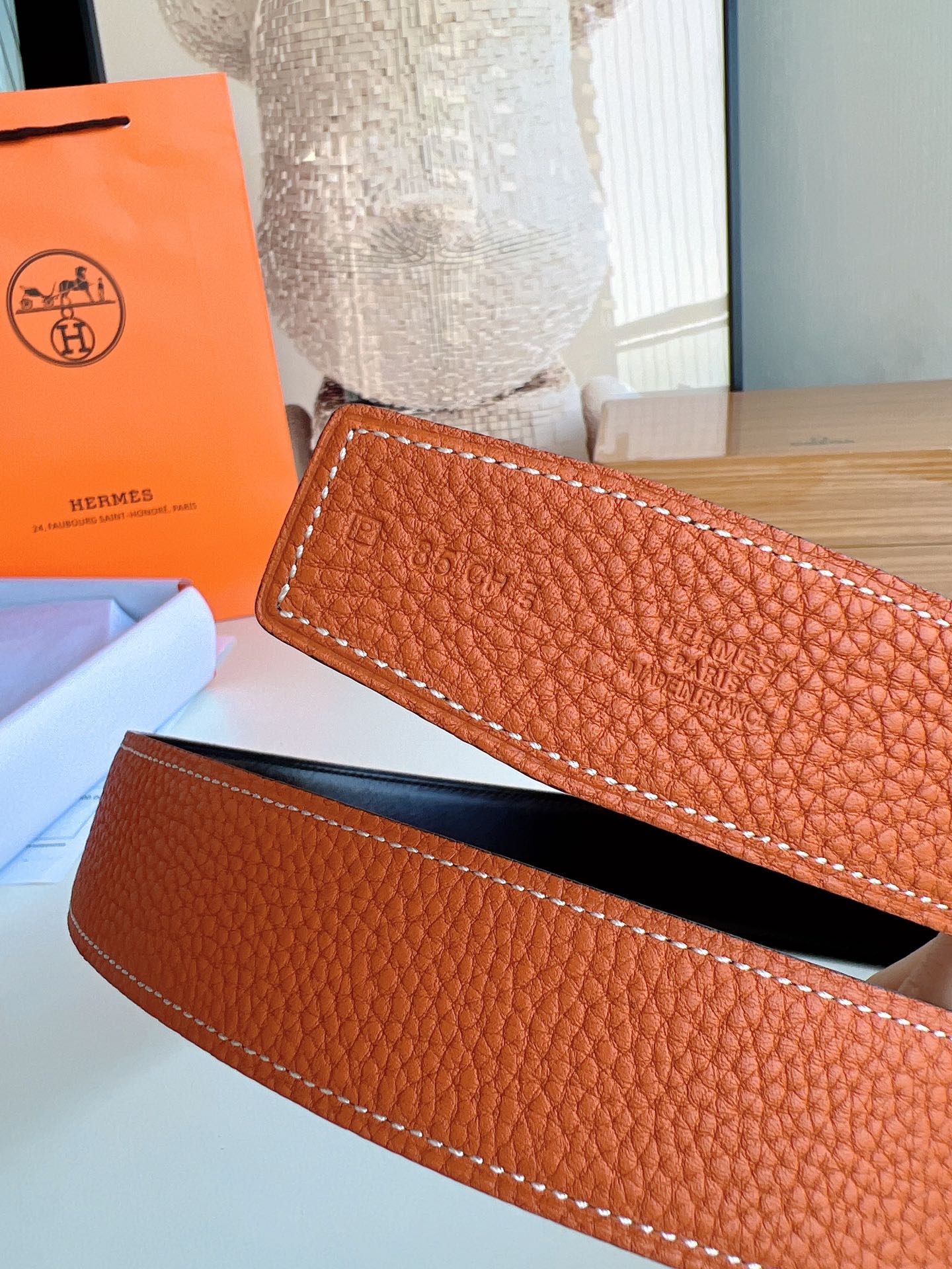 Hermès Basic Belt 38mm