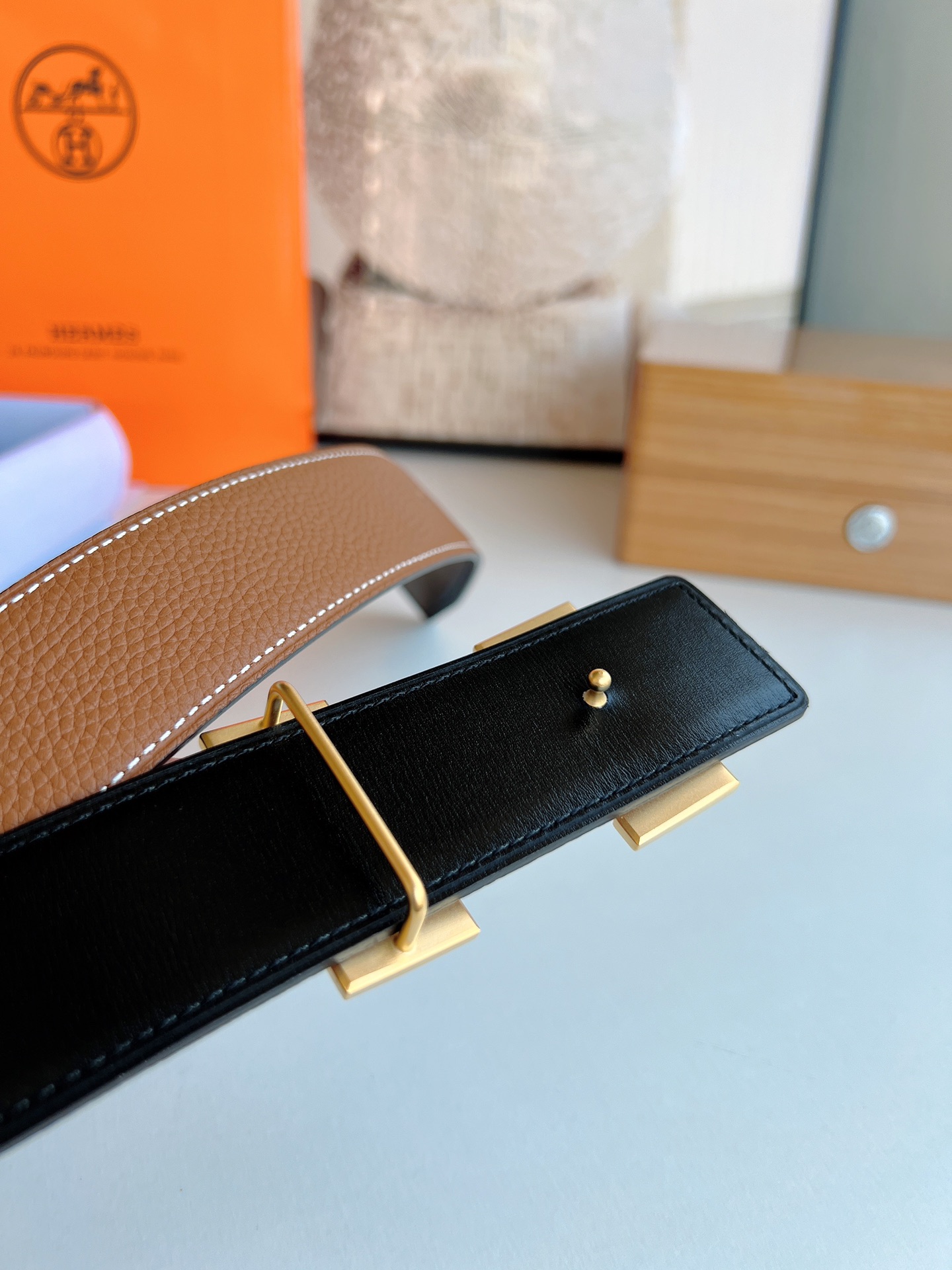 Hermès Basic Belt 38mm