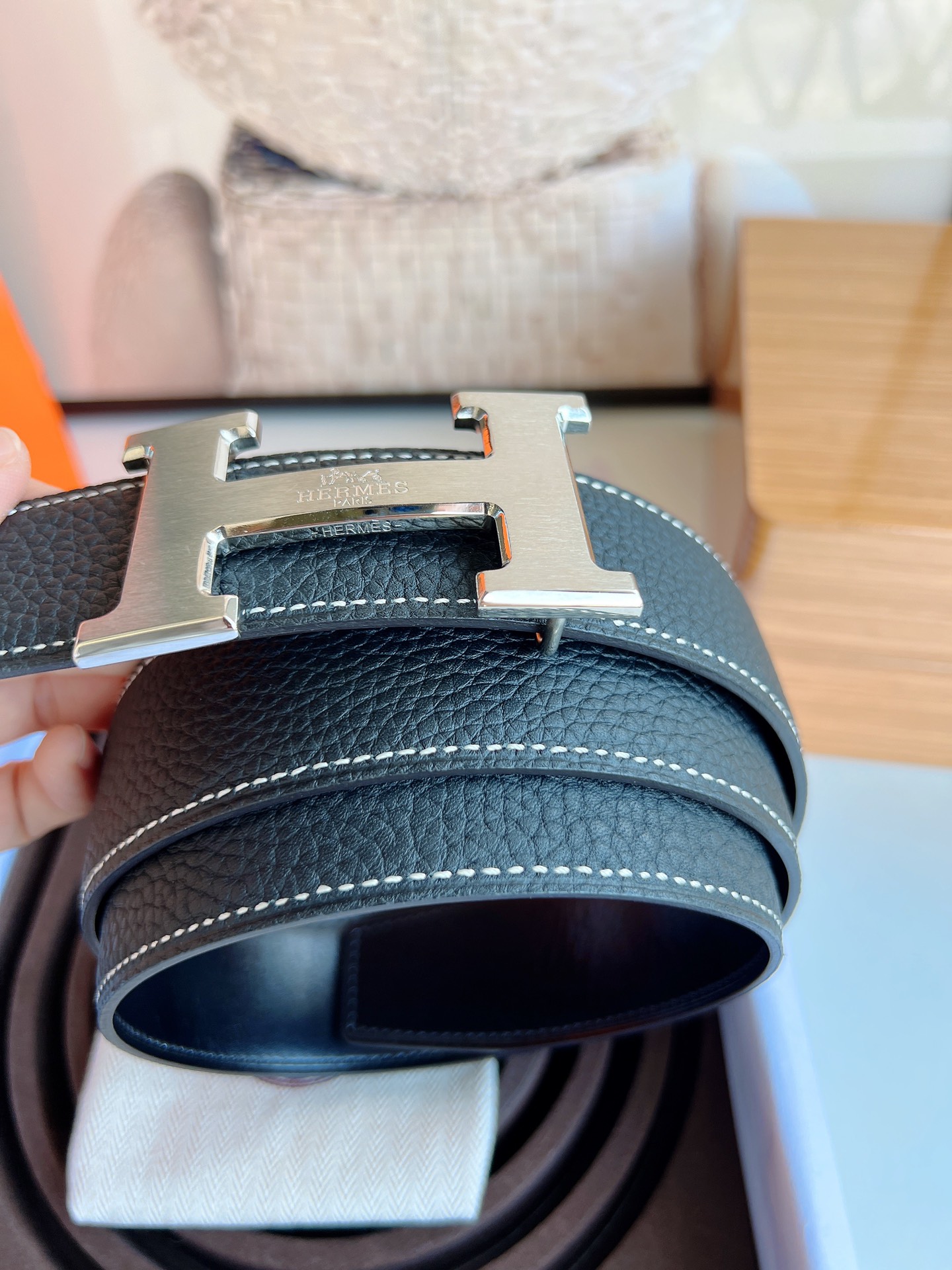 Hermès Basic Belt 38mm