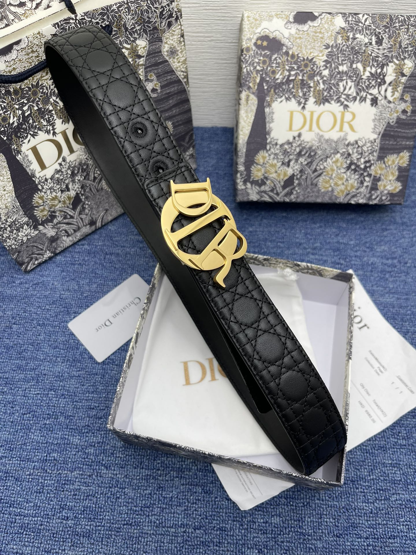 Dior Basic Belt Silver