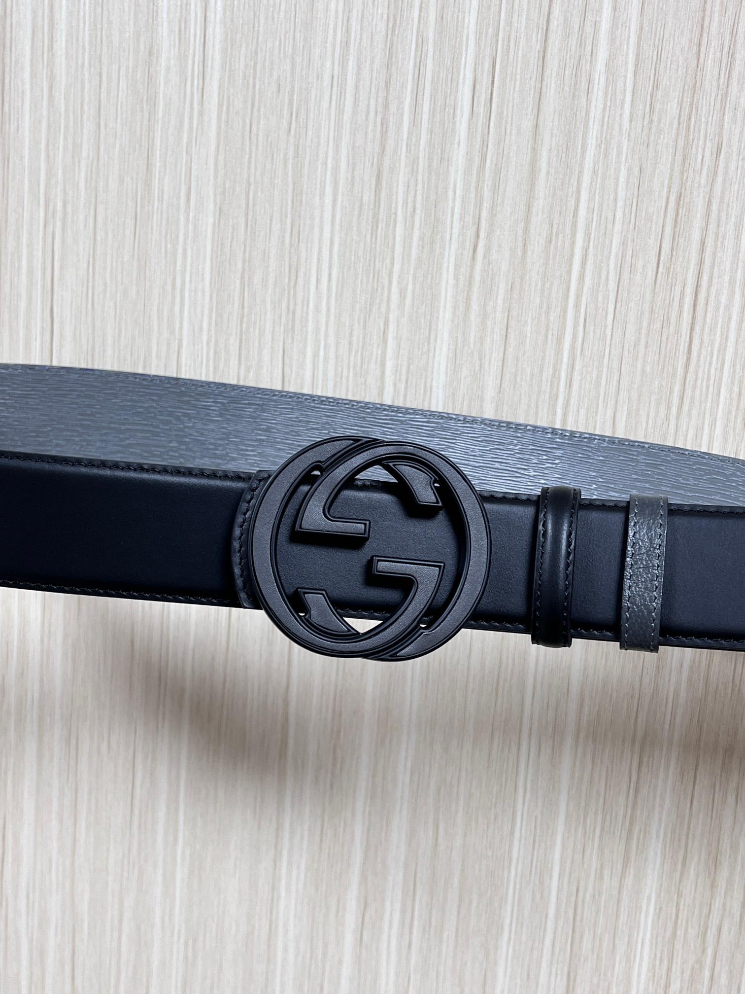 Male Basic Belt Cow Leather Black
