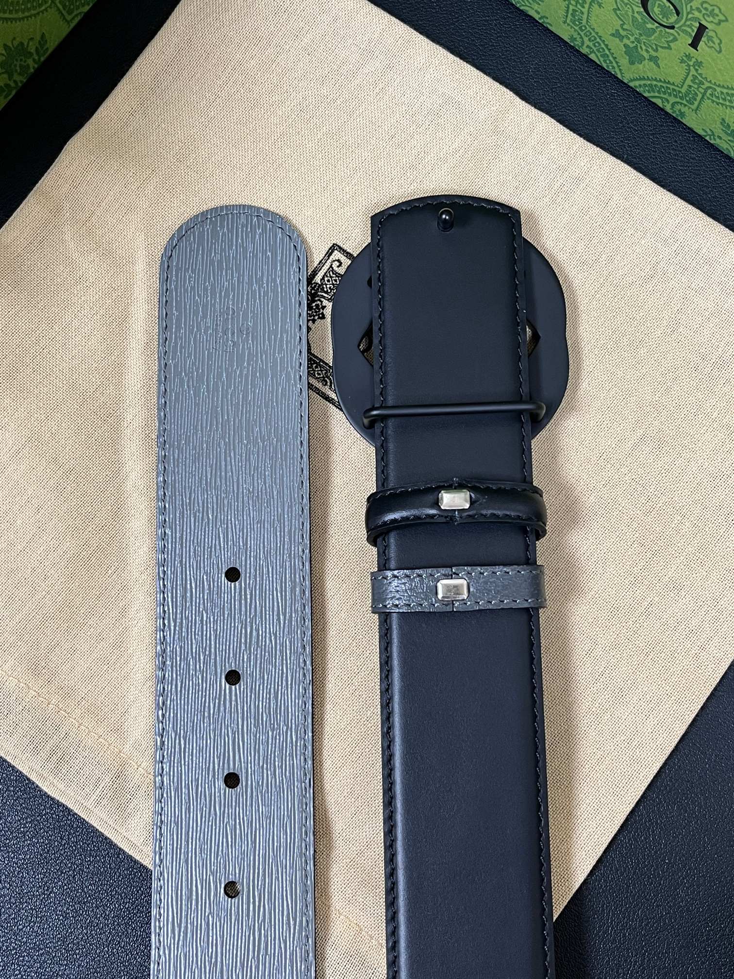 Male Basic Belt Cow Leather Black
