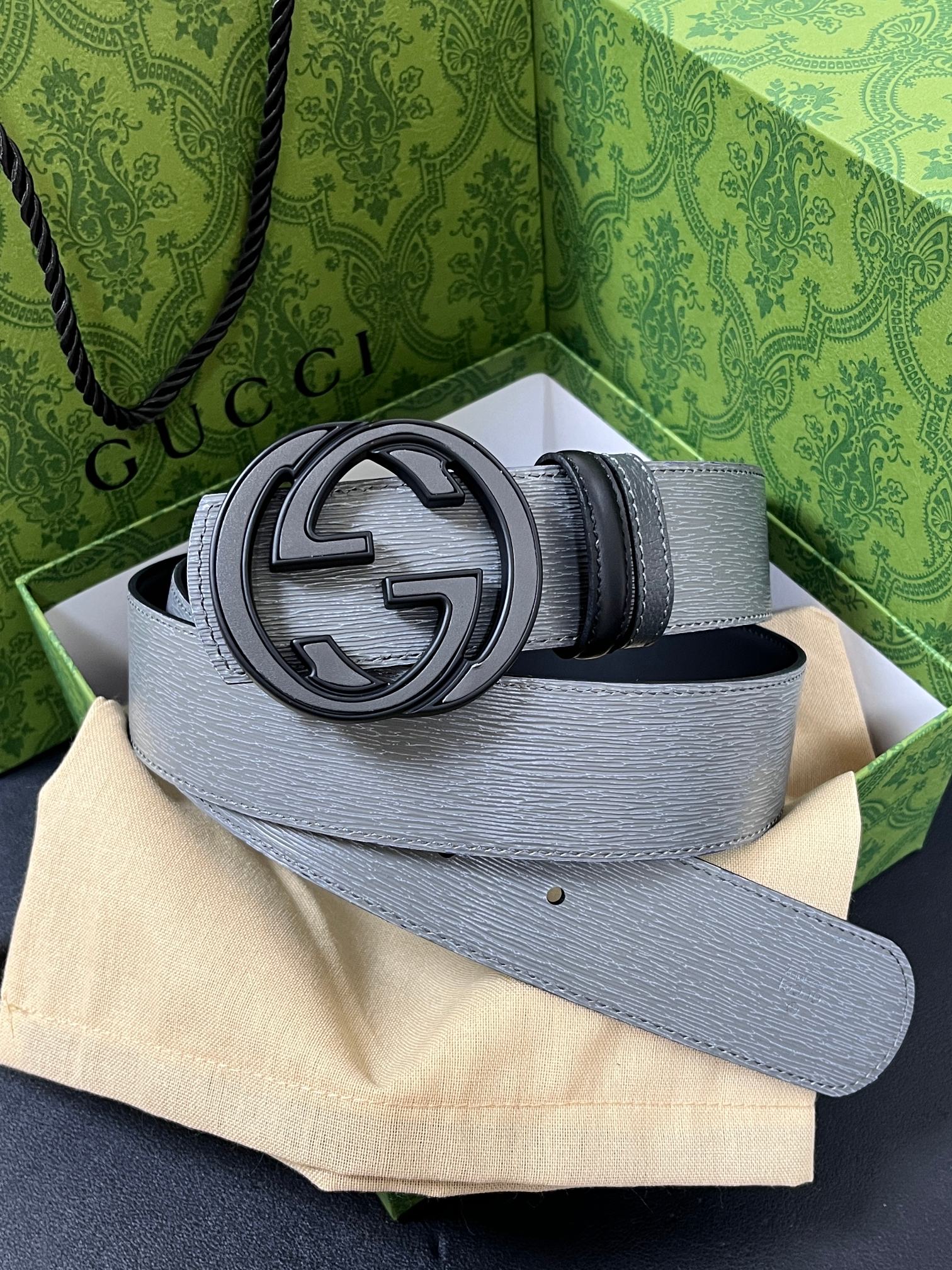 Male Basic Belt Cow Leather Black