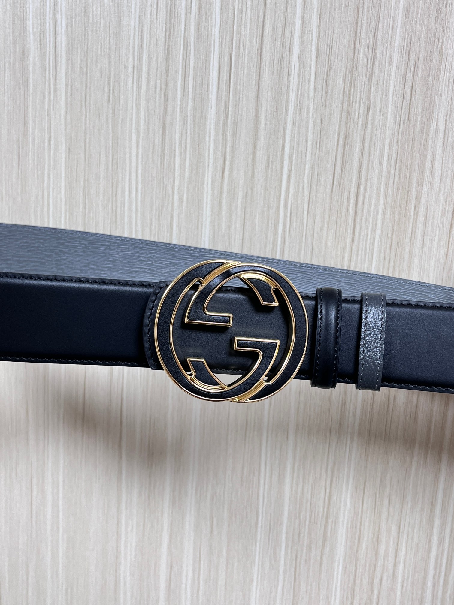Male Basic Belt Cow Leather Black