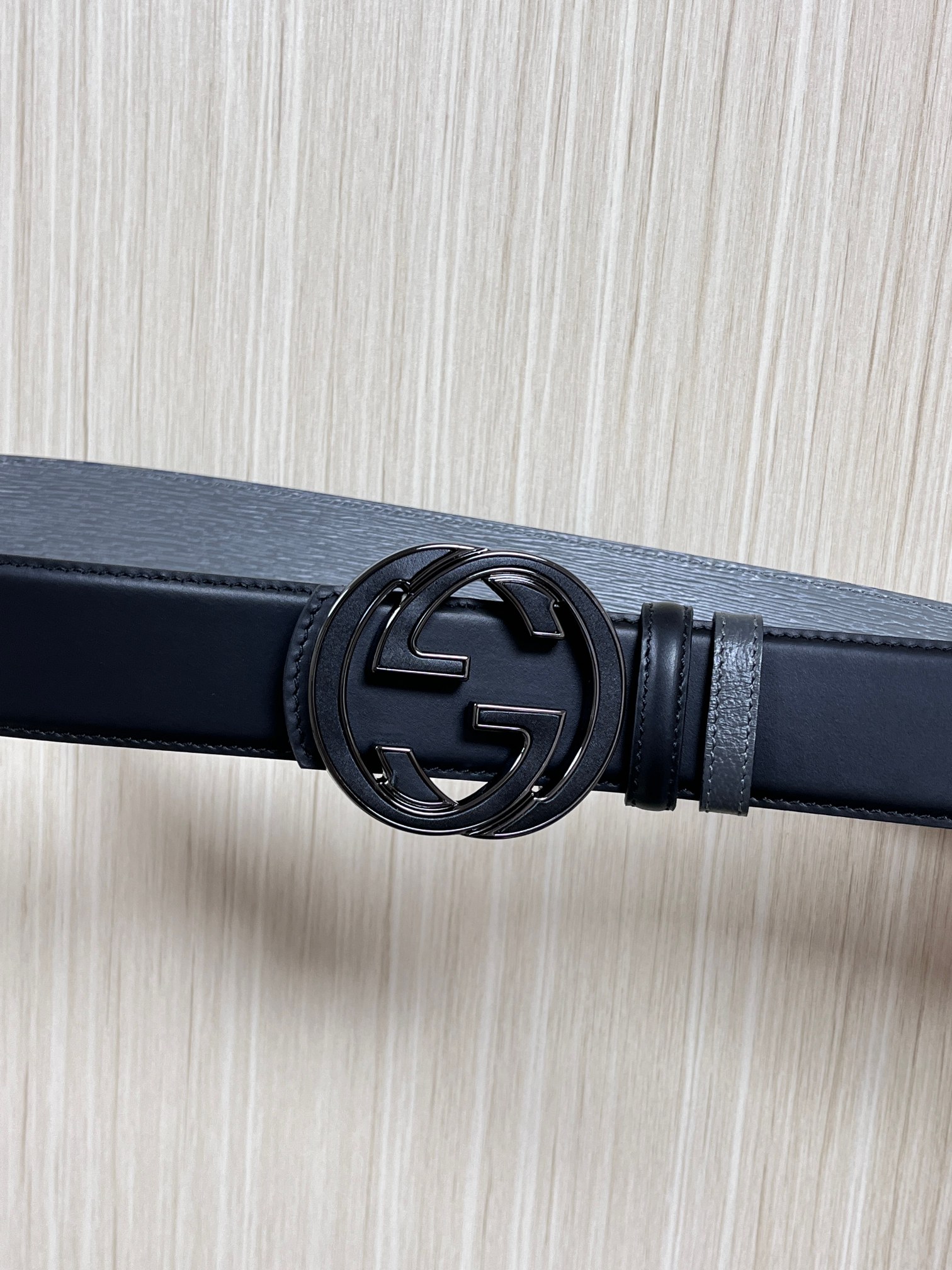 Male Basic Belt Cow Leather Black