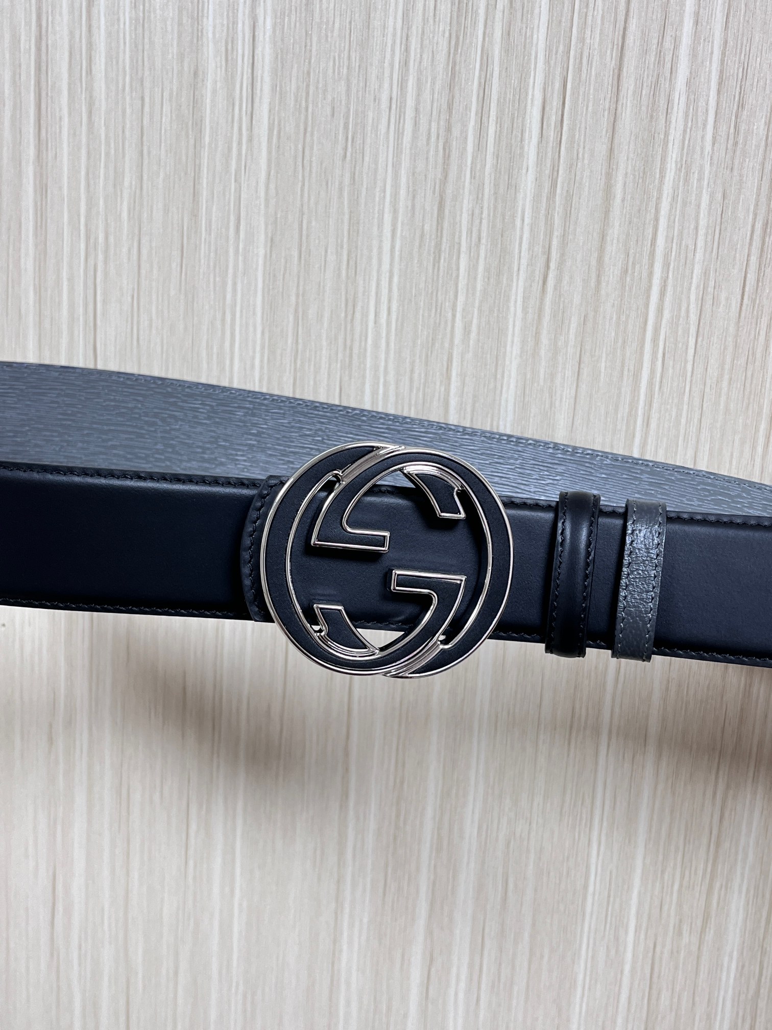 Male Basic Belt Cow Leather Black