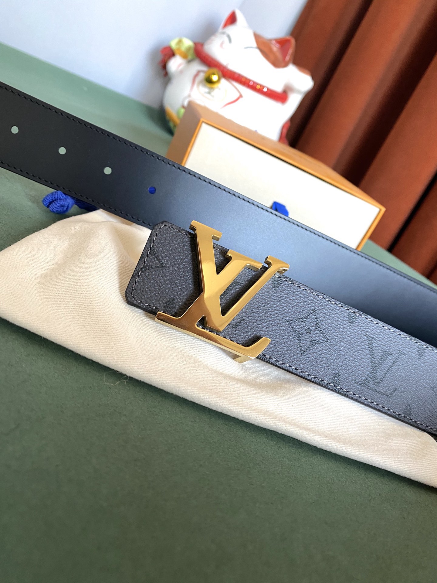 Louis Vuitton Basic Belt Cow Leather S-m-l