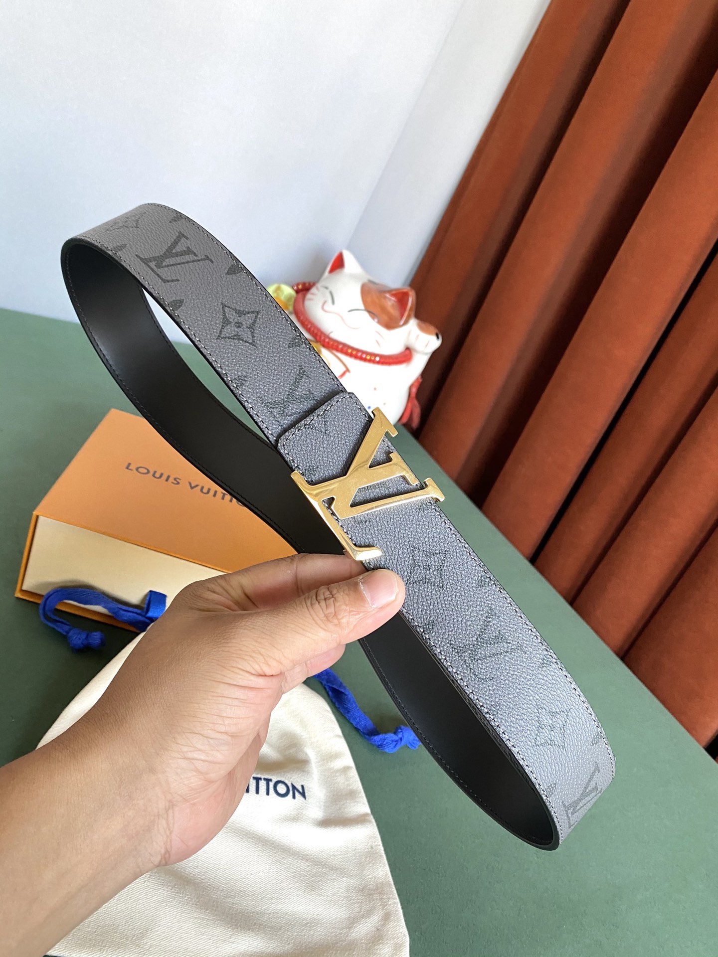 Louis Vuitton Basic Belt Cow Leather S-m-l