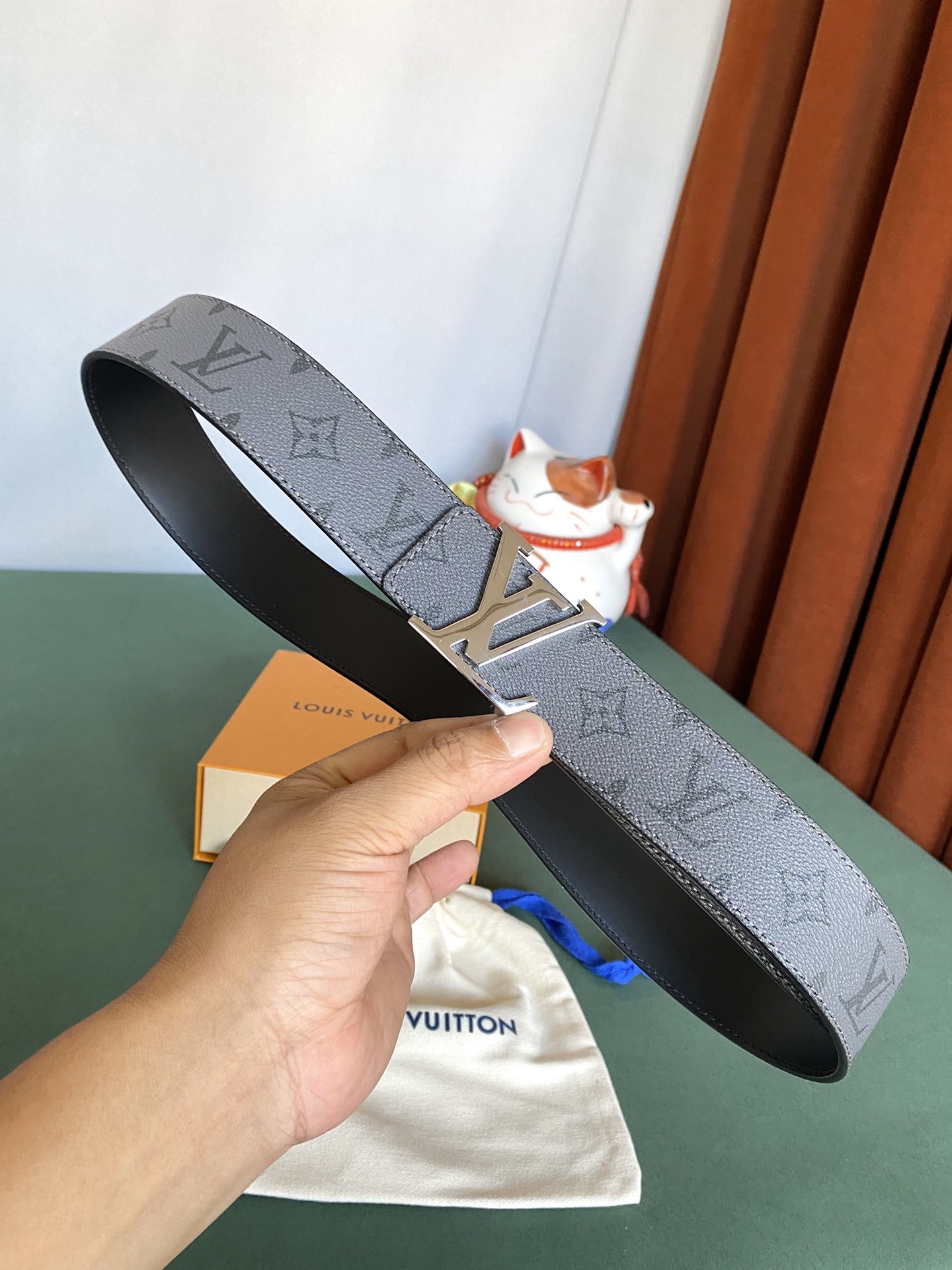 Louis Vuitton Basic Belt Cow Leather S-m-l