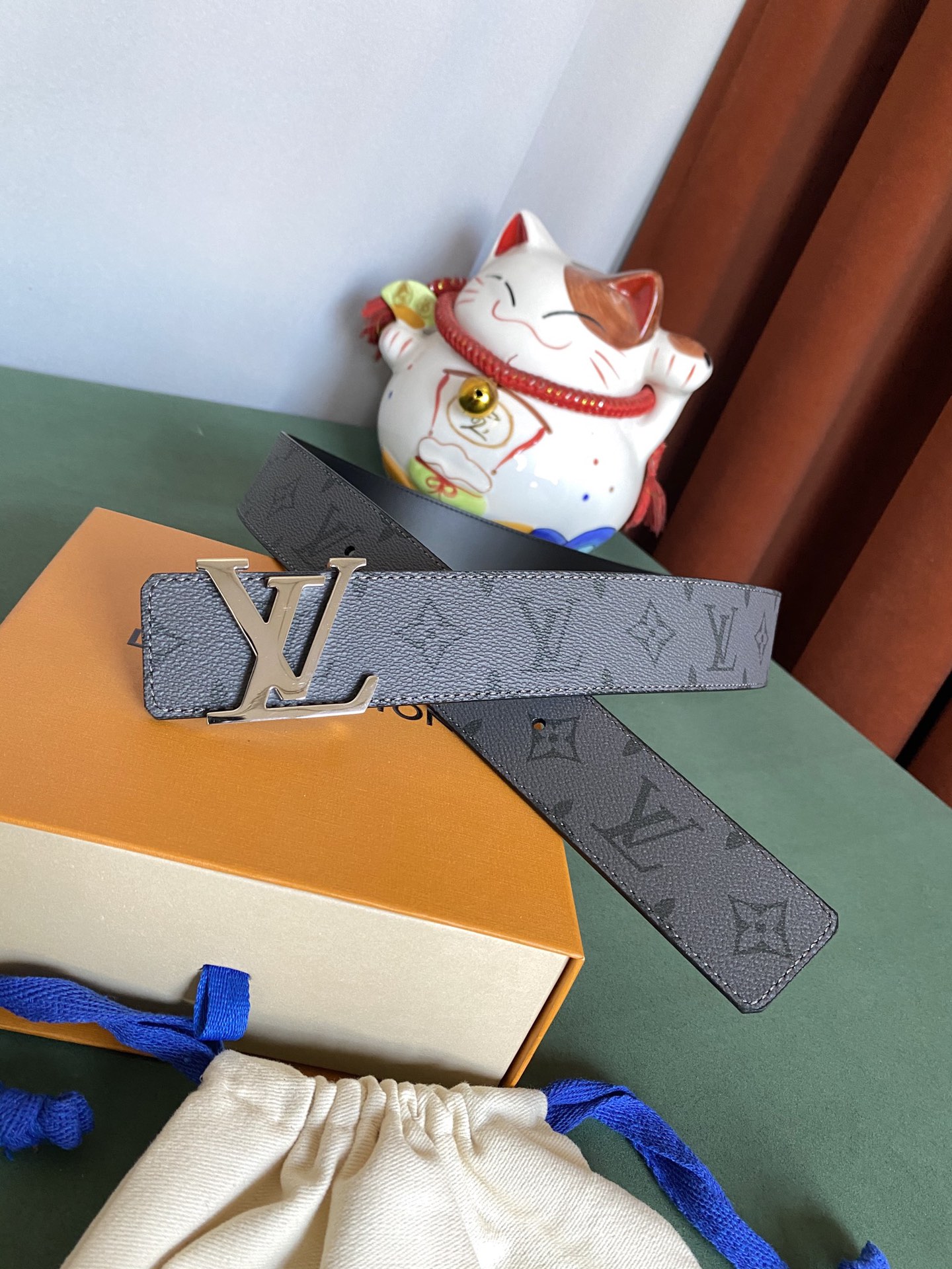 Louis Vuitton Basic Belt Cow Leather S-m-l