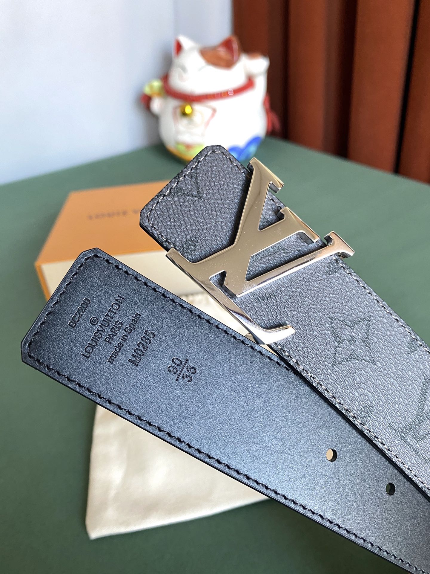 Louis Vuitton Basic Belt Cow Leather S-m-l