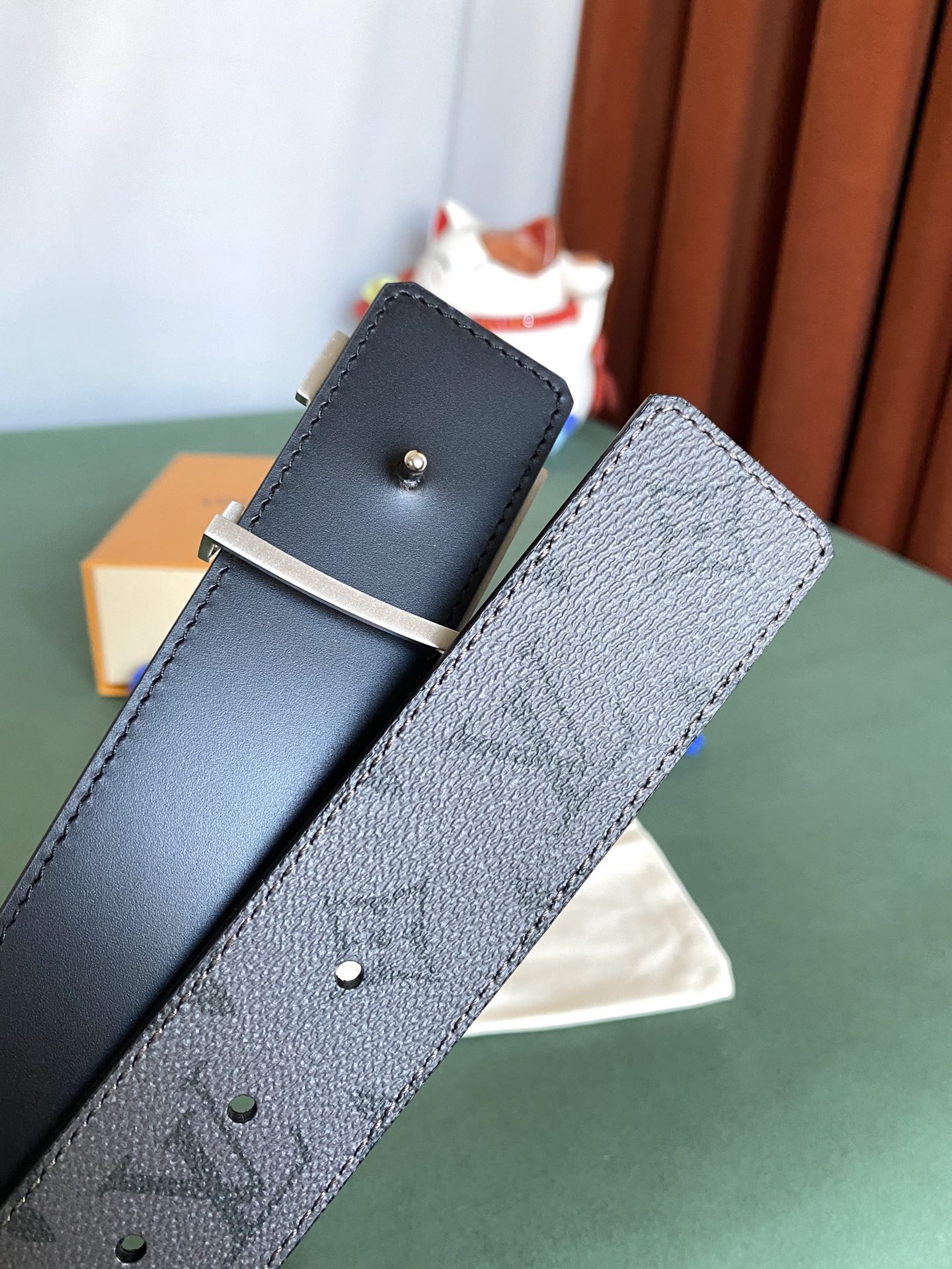 Louis Vuitton Basic Belt Cow Leather S-m-l