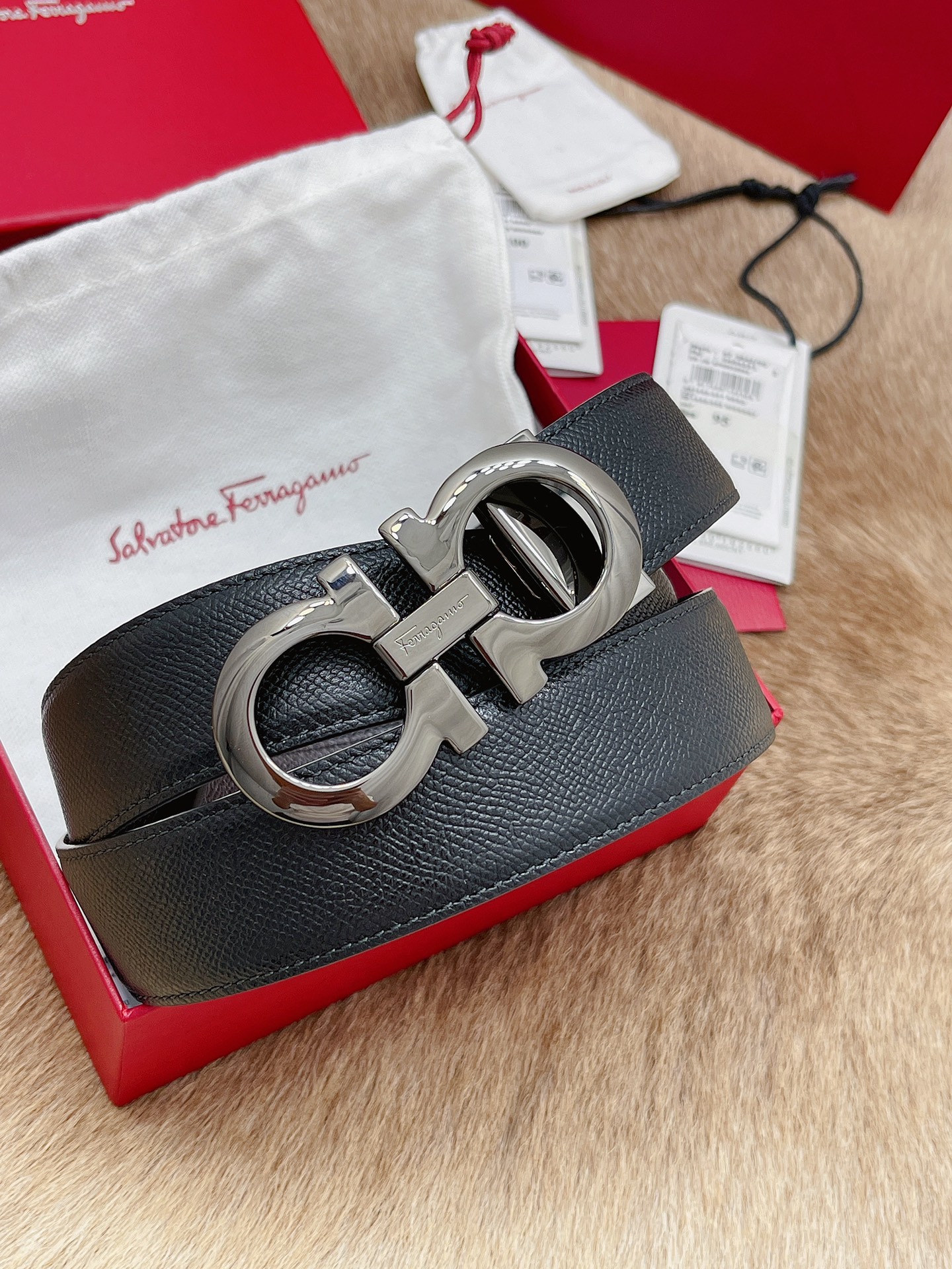 Salvatore Ferragamo Basic Belt 35mm