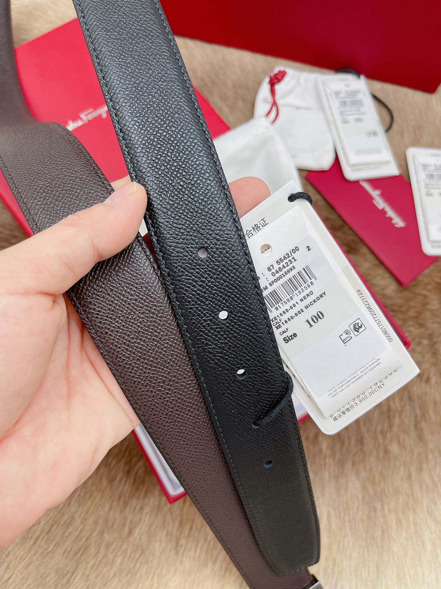 Salvatore Ferragamo Basic Belt 35mm