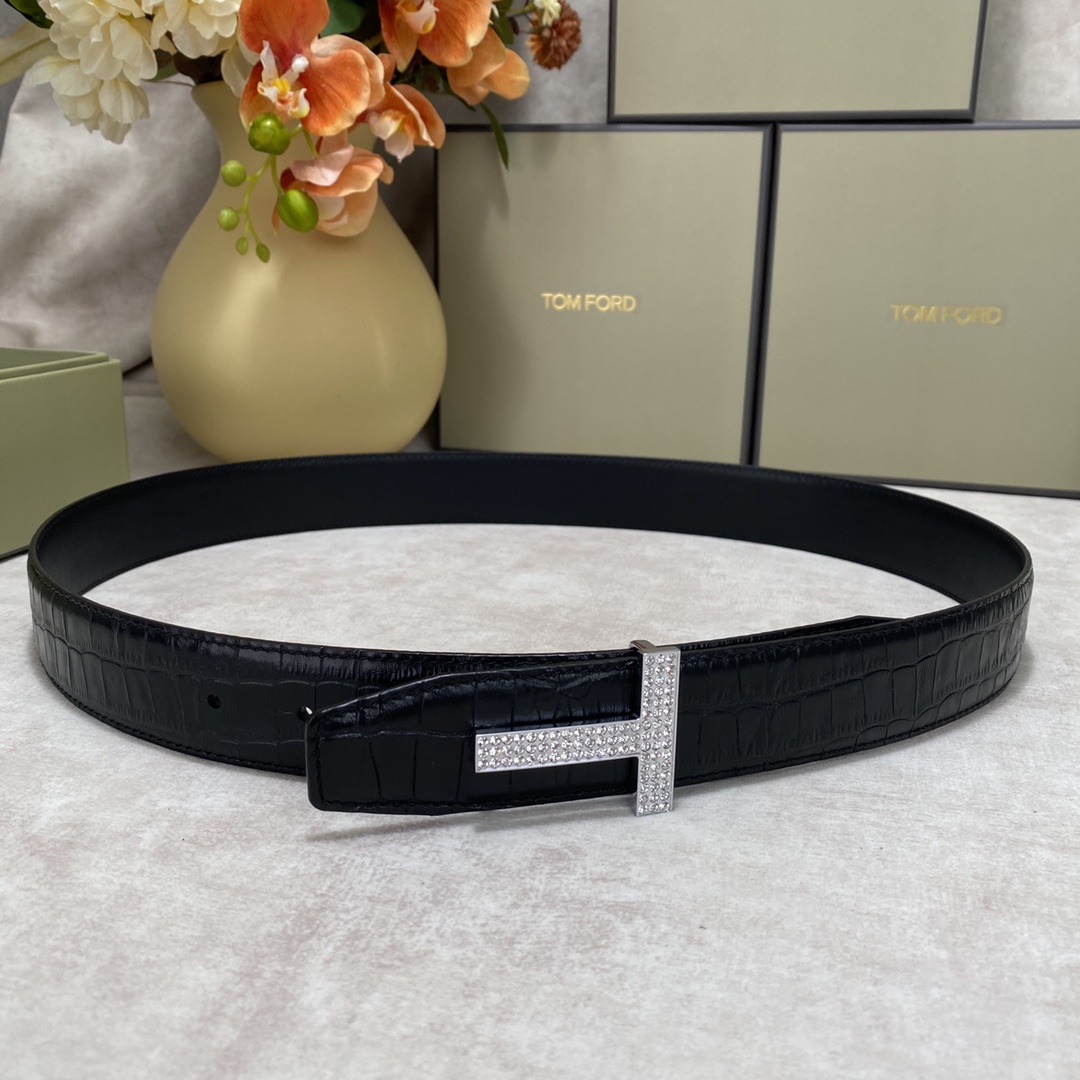 Tom Ford Basic Belt Top Grain Leather